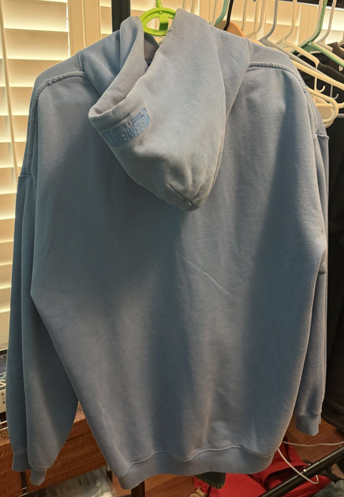 Vetements Vetements Marianas Web Blue Hoodie Size US XS / EU 42 / 0 - 3 Thumbnail