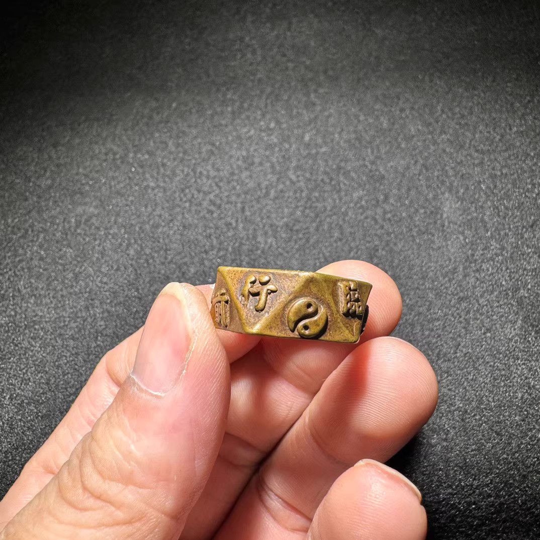 VIBE Chrome Vintage Rings🔥🔥🔥 Size ONE SIZE - 1 Thumbnail