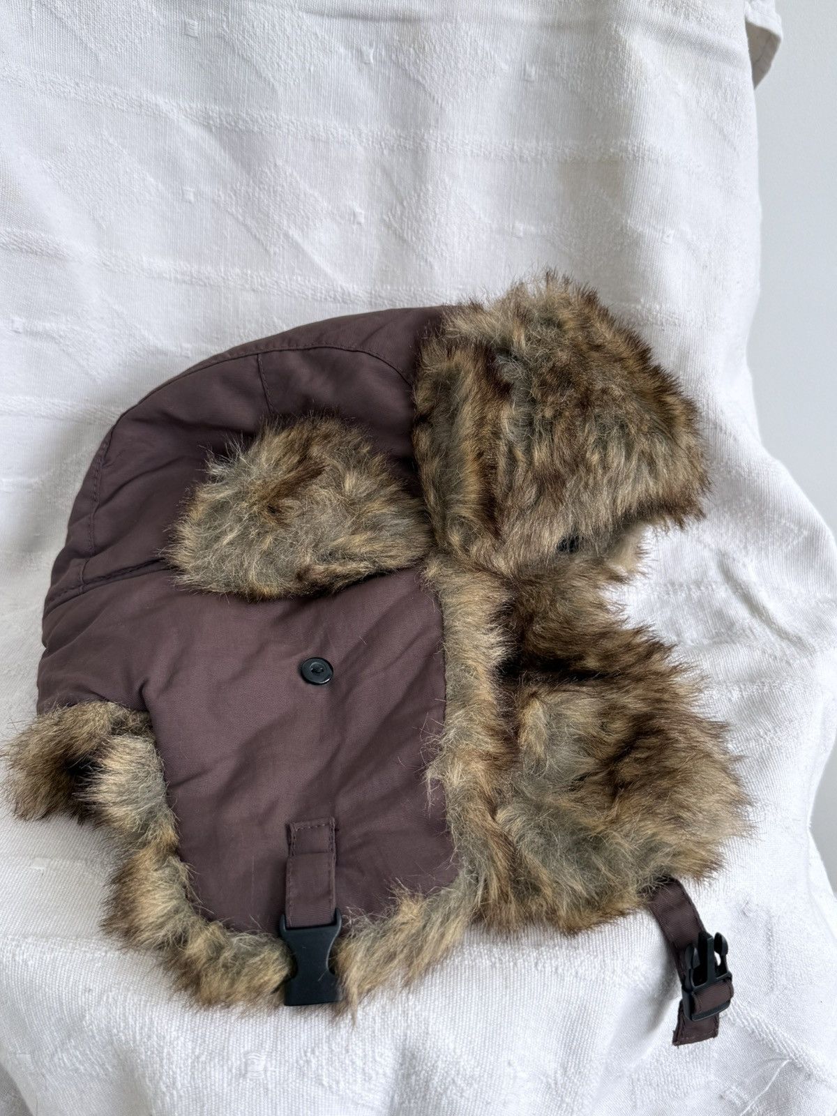 Hysteric Glamour Vintage Y2K Hysteric Glamour Style Fur Ushanka Hat Size ONE SIZE - 1 Thumbnail