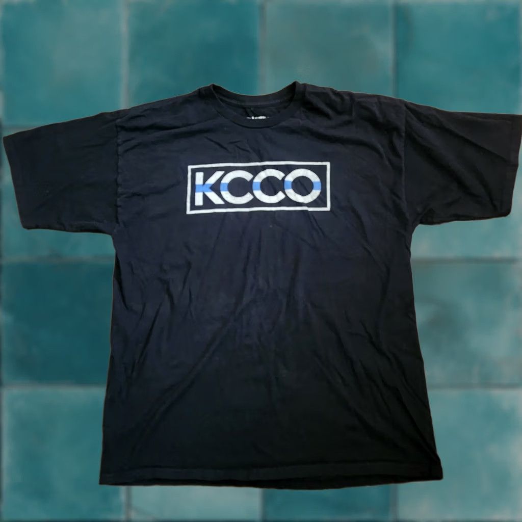 Vintage KCCO Chive T Shirt Mens XL Black Graphic Print USA Made Tee Size US XL / EU 56 / 4 - 1 Thumbnail