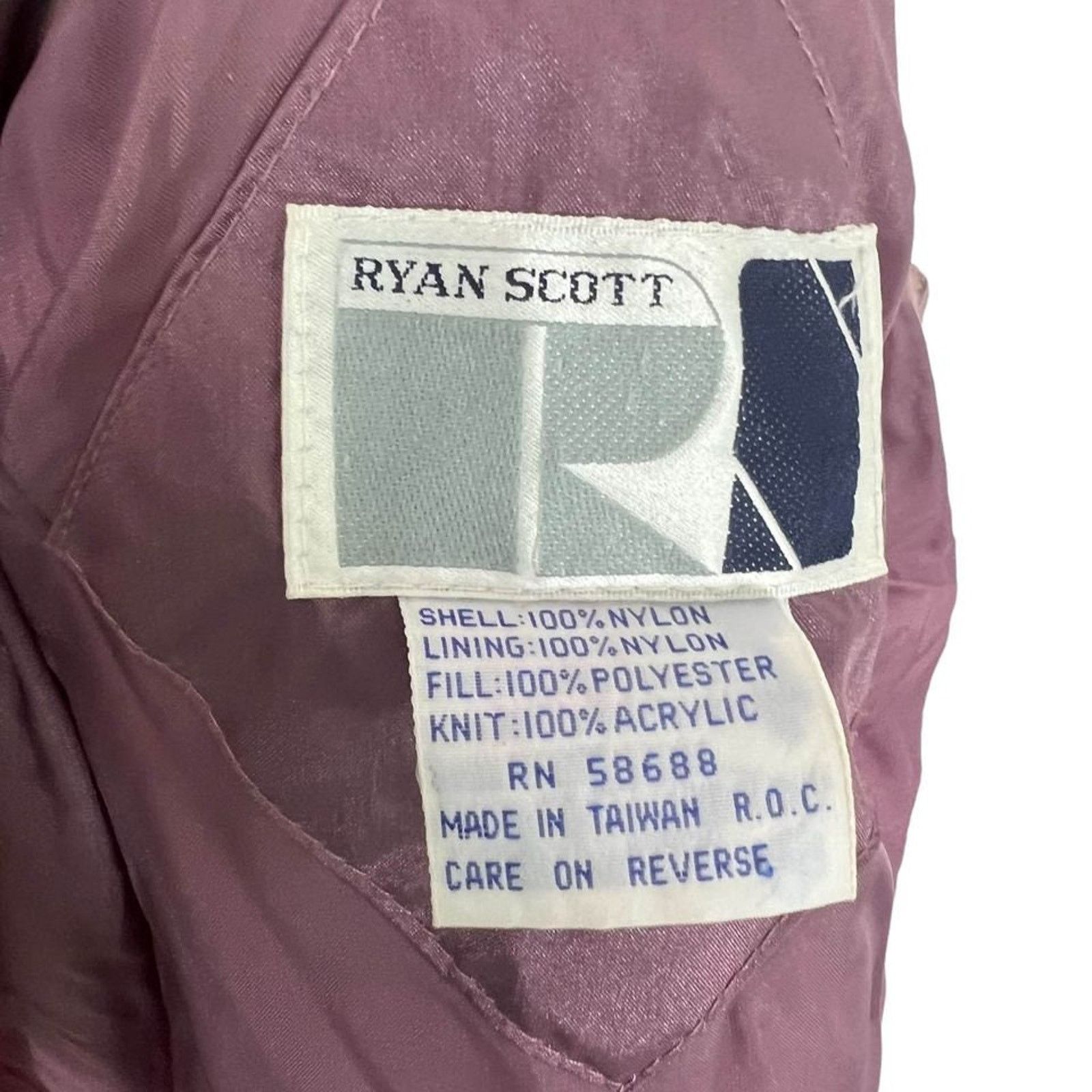 Vintage Ryan Scott Vintage 80s Puffer Jacket Women’s M Winter Coat Size M / US 6-8 / IT 42-44 - 5 Thumbnail