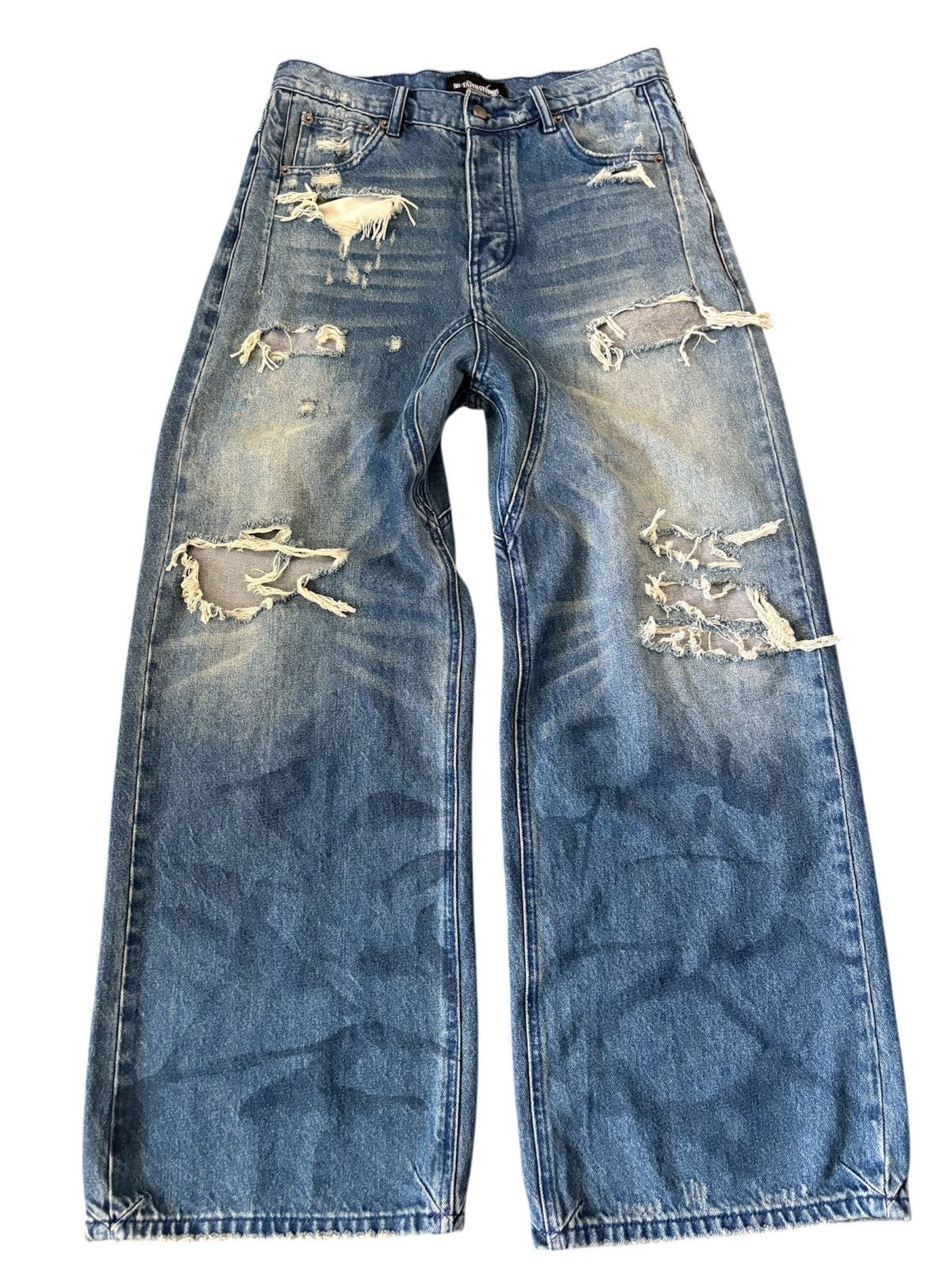 パンツ NO/FAITH STUDIOS ITALY SQUARE PATCH CUT ITALY SQUARE PATCH CUT – NO/FAITH STUDIOS