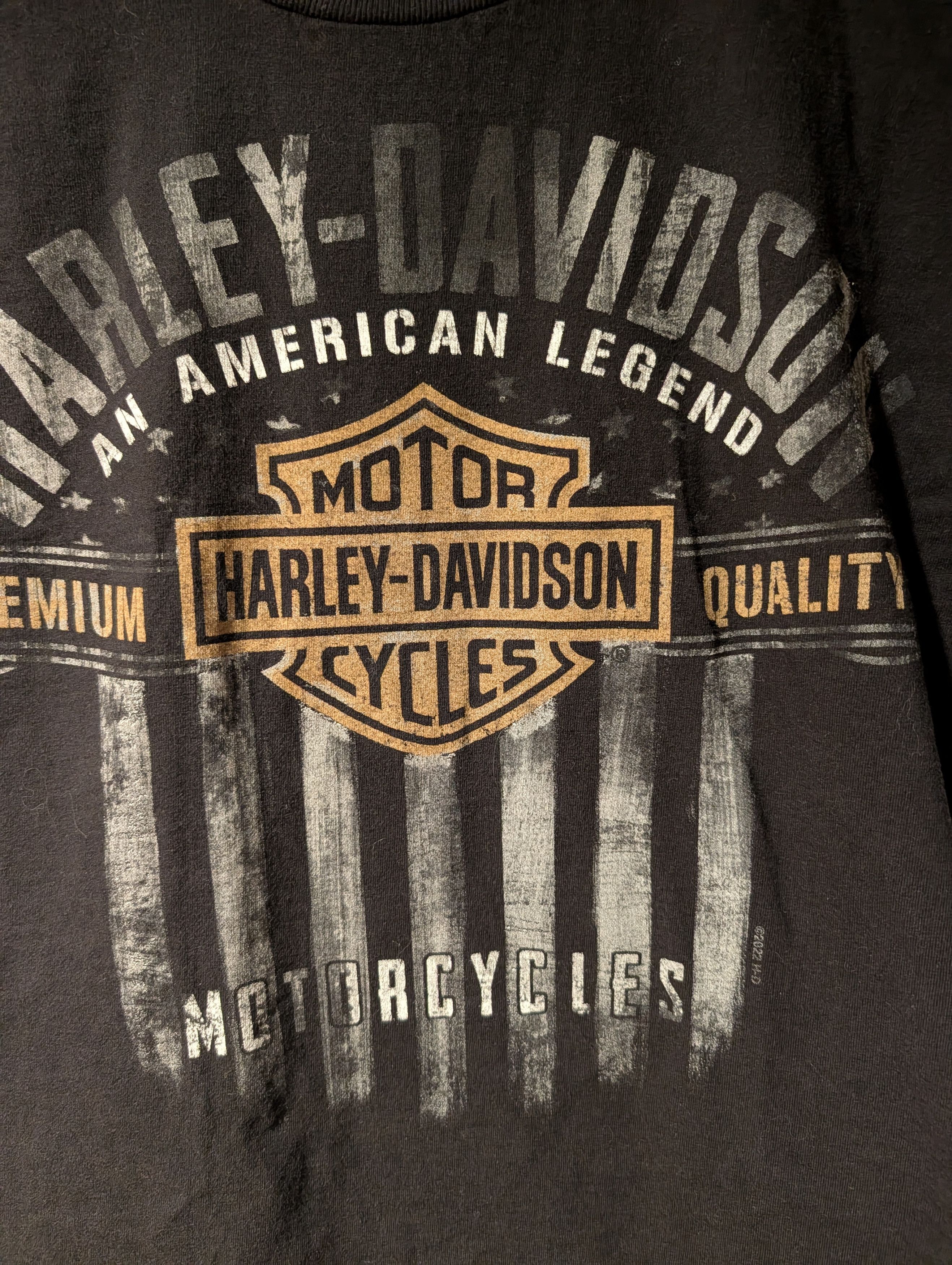 Harley Davidson Harley Davidson Motorcycle Bulldog Animal Motor T-Shirt Size US S / EU 44-46 / 1 - 5 Thumbnail