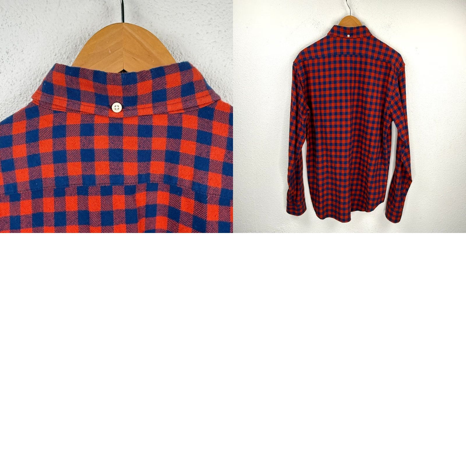 Taylor Stitch Taylor Stitch Shirt Men's 42 Large Plaid Flannel Organic Cotton Button Up Casual Size US XL / EU 56 / 4 - 8 Thumbnail