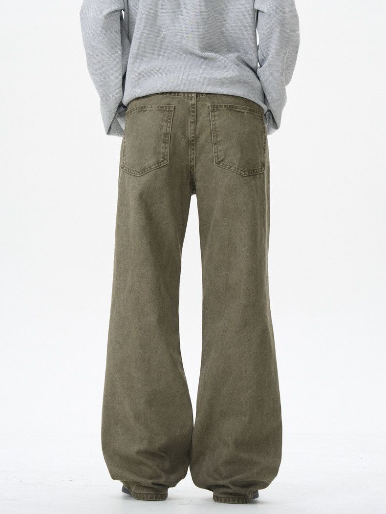 Japanese Brand × Jean American retro high street casual loose flared jeans Size US 32 / EU 48 - 5 Thumbnail