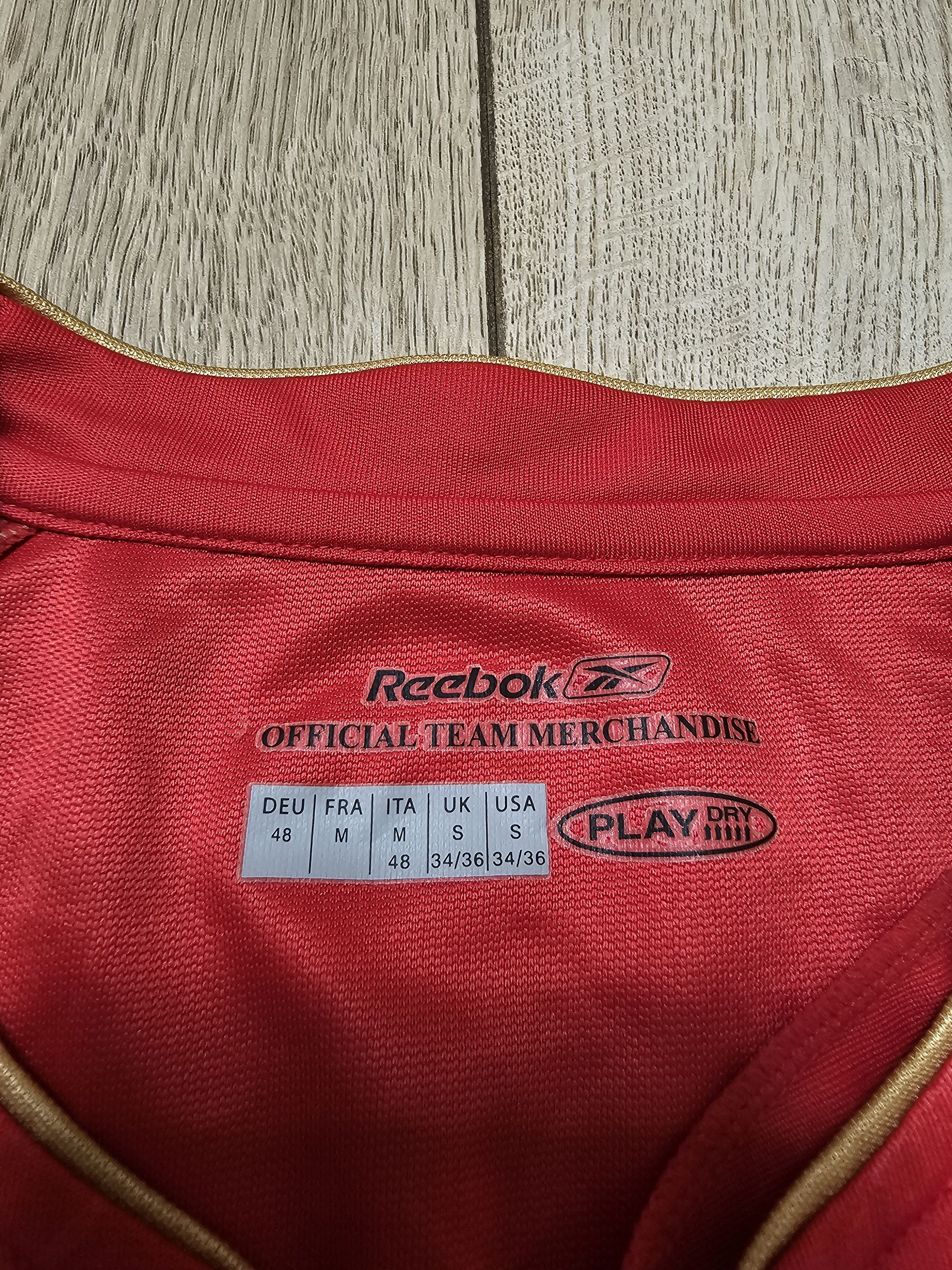 Reebok LIVERPOOL 2004 2005 CUP SHIRT FOOTBALL SHIRT SOCCER JERSEY Size US S / EU 44-46 / 1 - 7 Thumbnail