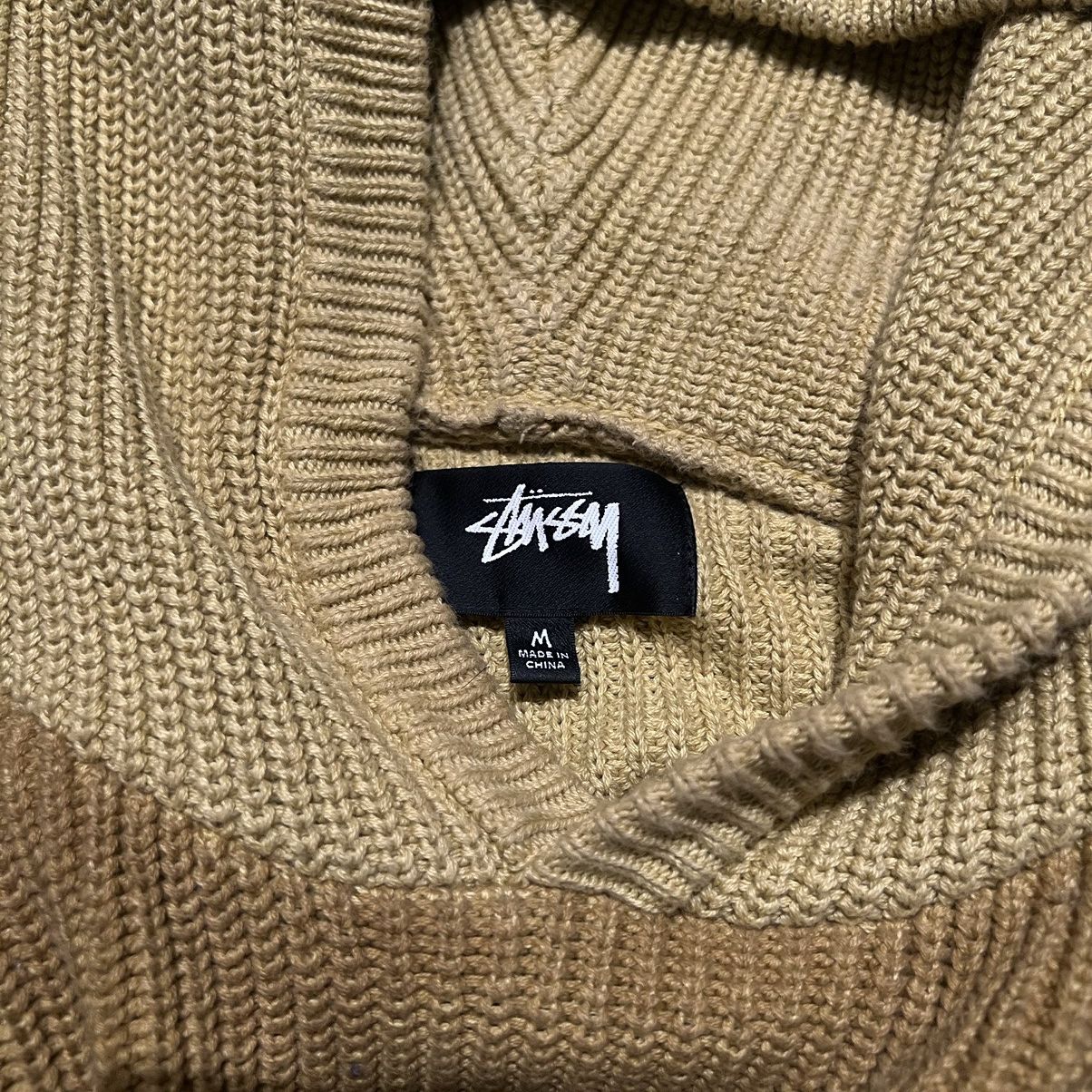 Stussy Stüssy Ombré Knit Hoodie Size US M / EU 48-50 / 2 - 4 Thumbnail