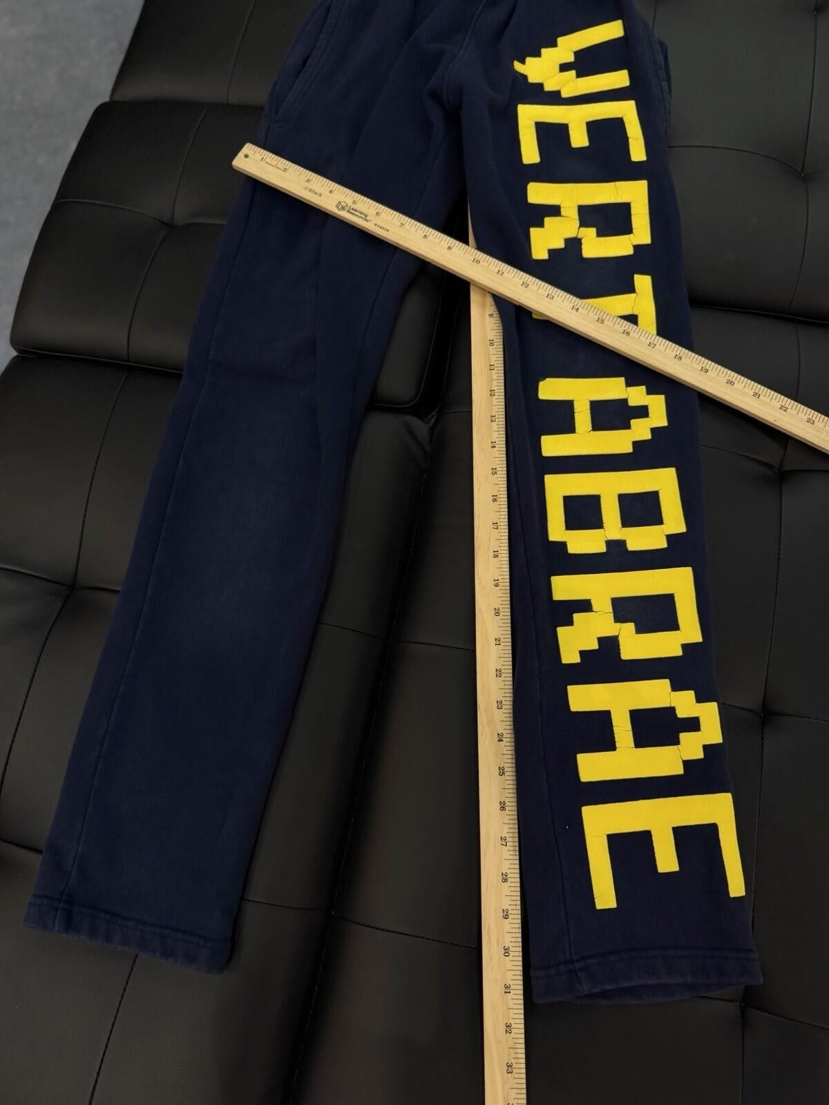 Vertabrae Vertabrae Navy Blue Yellow Sweatpants Adult Size Small Size US 30 / EU 46 - 10 Thumbnail