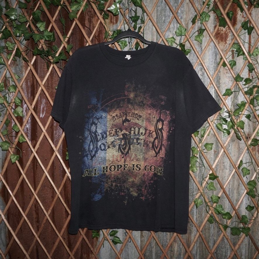 Vintage Large - Vintage Y2K slipknot grunge 2000s tour band t-shirt Size US L / EU 52-54 / 3 - 1 Thumbnail