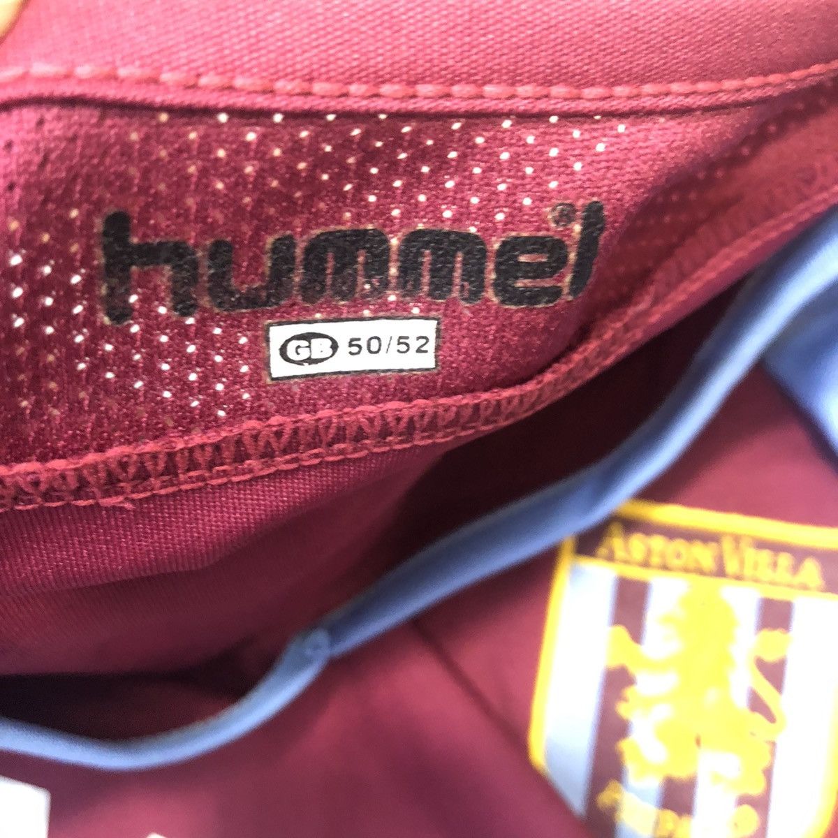 Hummel Aston Villa 04/05 Longsleeves home shirt #7 Hendrie Size US XXL / EU 58 / 5 - 7 Thumbnail