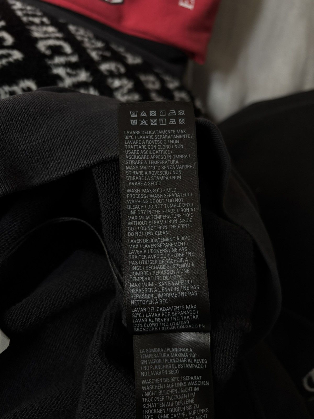 Balenciaga Metal outline hoodie Size US L / EU 52-54 / 3 - 8 Thumbnail