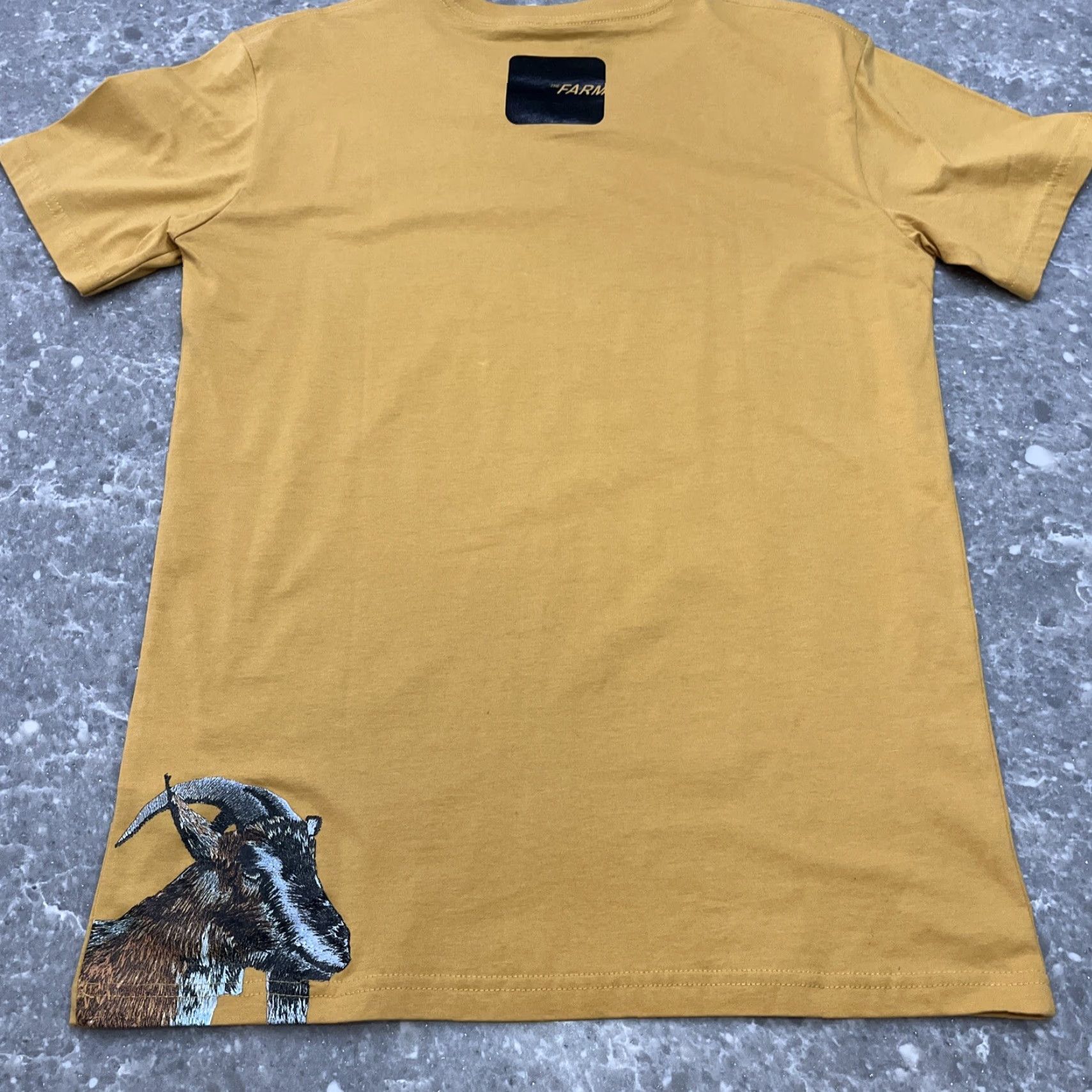 Goorin Bros. MEN'S GOORIN BROS THE G.O.A.T TEE - T-SHIRT - THE FARM - S Yellow Rare Size US S / EU 44-46 / 1 - 8 Thumbnail