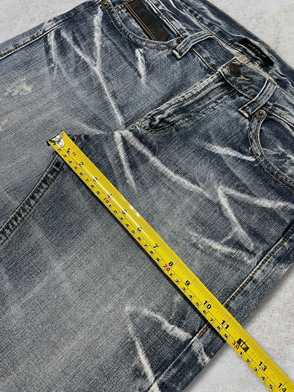 Undercover Vintage Japanese Whisker Wash Buckle Back Ripped Loose Jeans Size US 32 / EU 48 - 17 Thumbnail