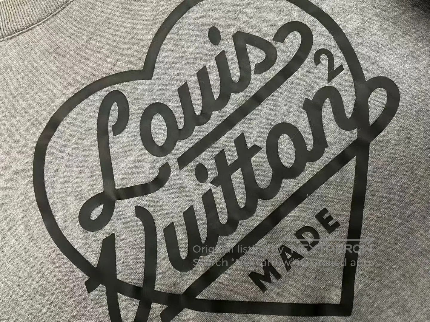 Louis Vuitton LV x NIGO2 Heart Logo Sweatshirt. Size US M / EU 48-50 / 2 - 3 Thumbnail