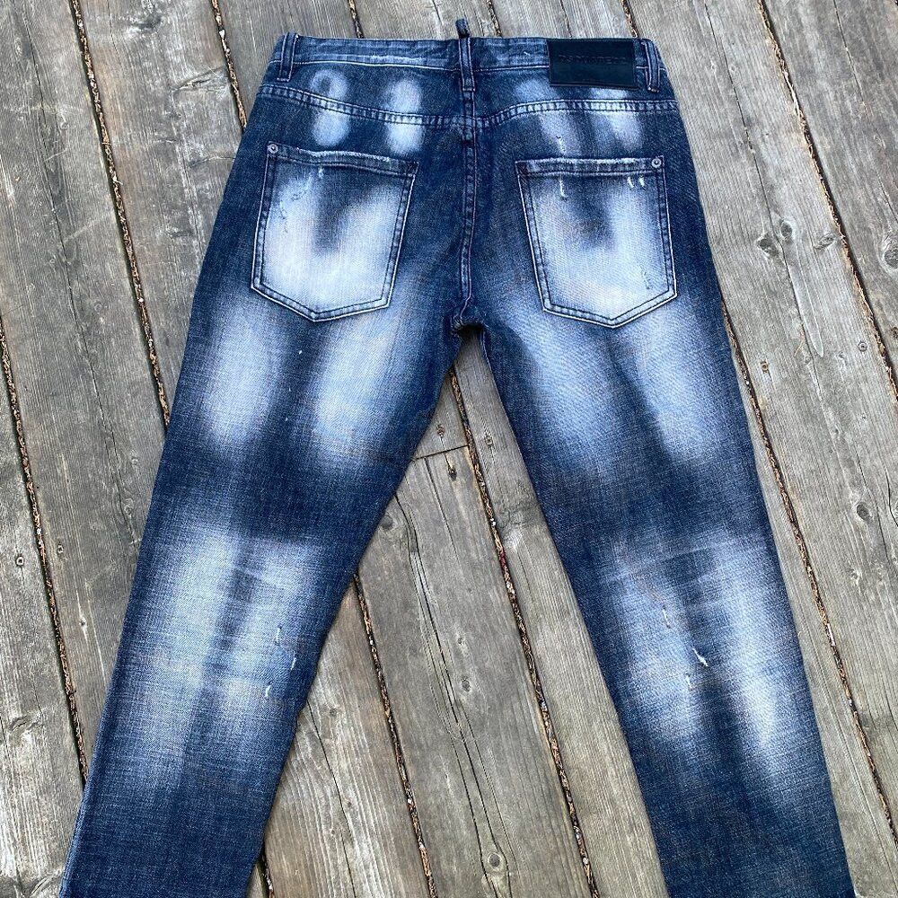Dsquared2 Vintage DSQuared2 Designer Denim Jeans Size 48 MultiFade Gr Size US 34 / EU 50 - 1 Thumbnail
