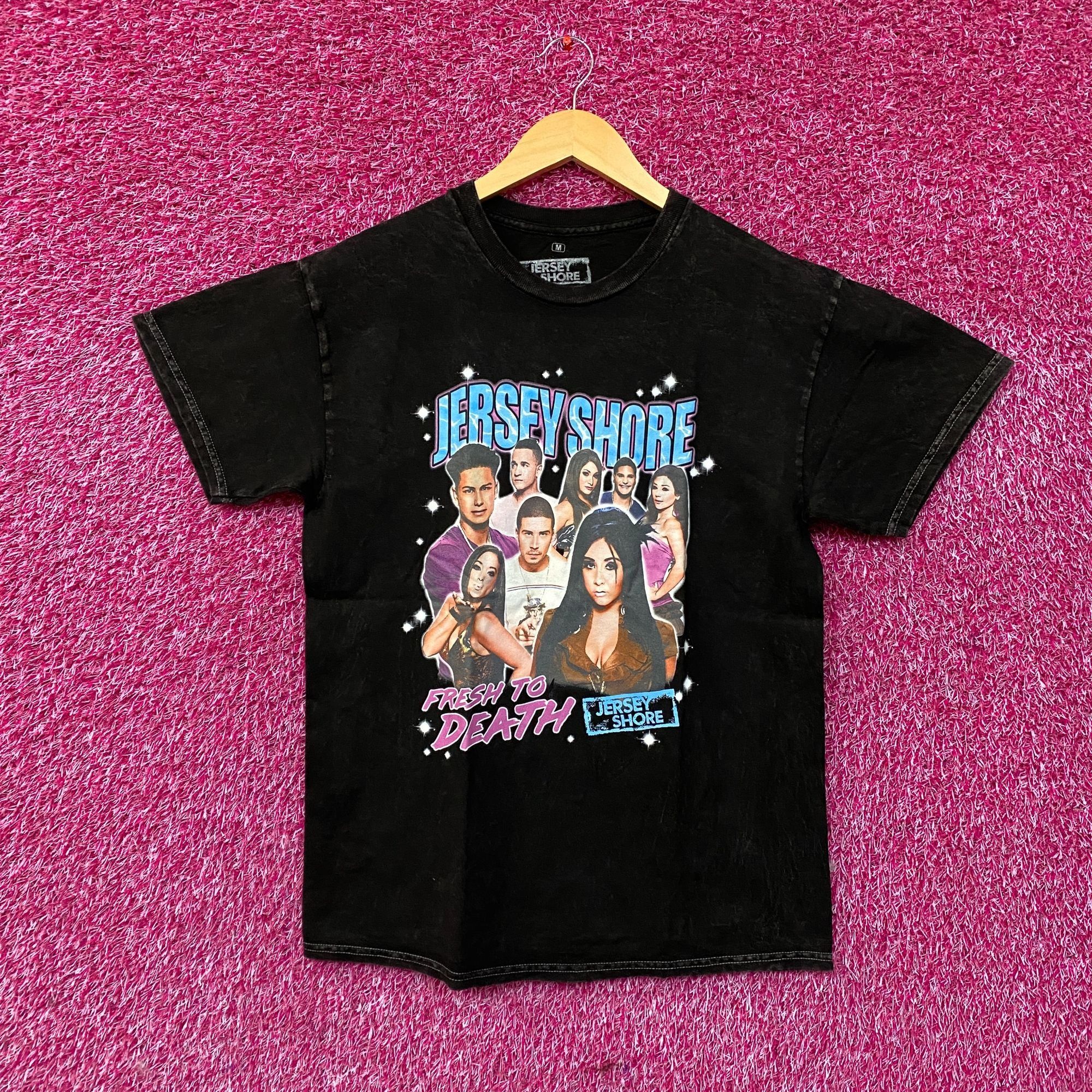 Ripple Junction Jersey Shore Fresh To Death Graphic T-Shirt Medium Size US M / EU 48-50 / 2 - 1 Thumbnail