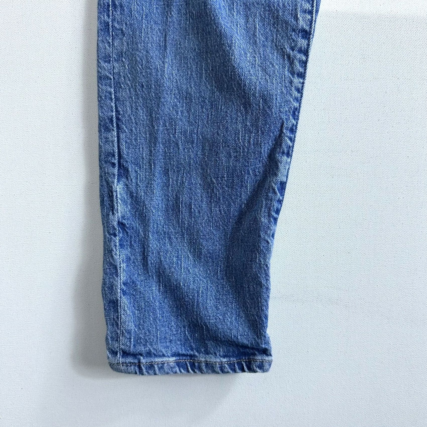 Lee Lee x H&M Denim Jeans Mens Size 30X32 Blue Straight Leg Mid-Rise 5 Pocket Jeans Size US 30 / EU 46 - 8 Thumbnail