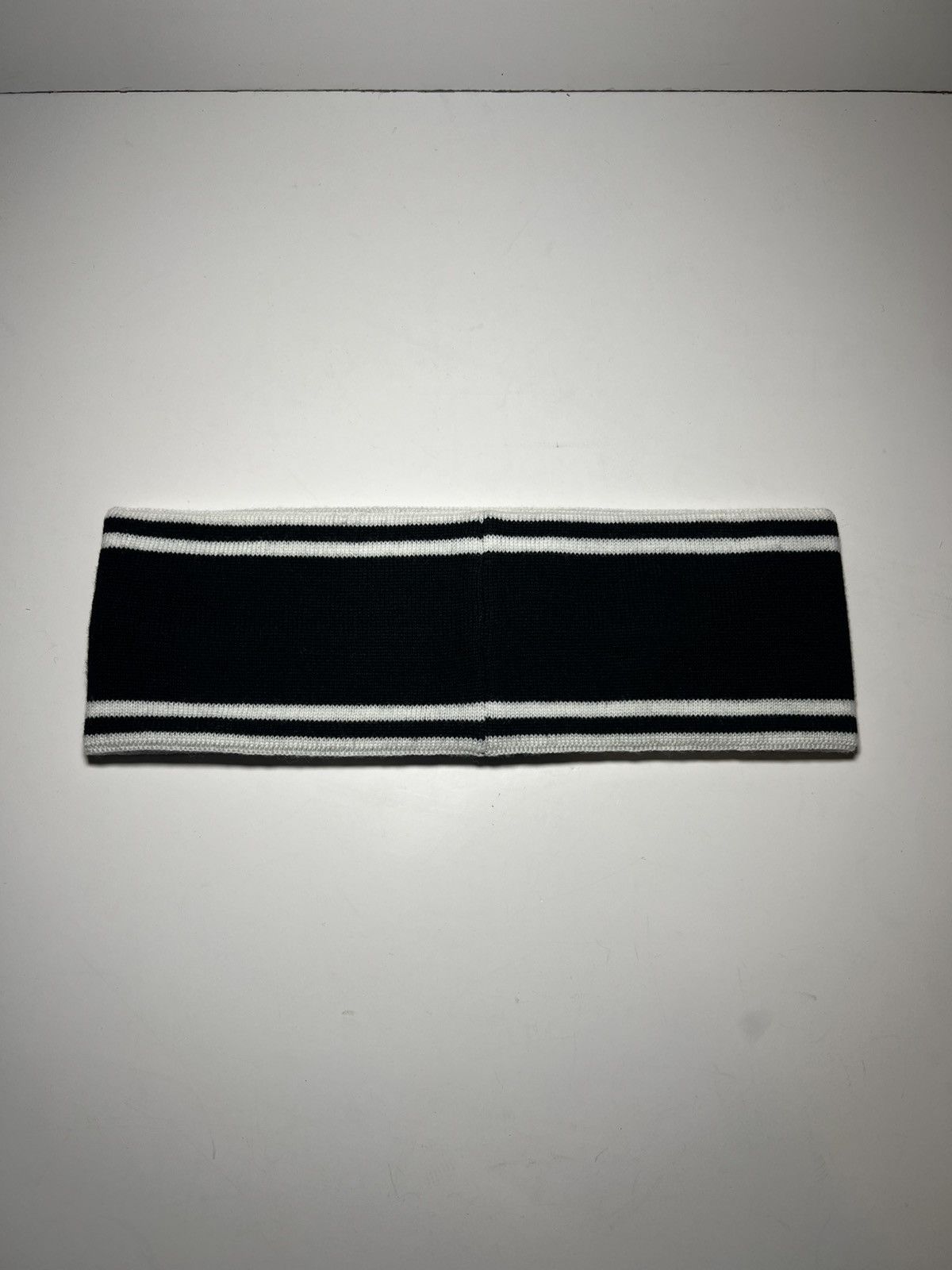 MCM MCM Headband Merino Wool Classic logo Black/green/white NWT Size ONE SIZE - 8 Thumbnail