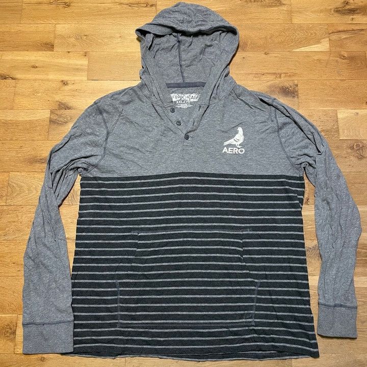 Aeropostale AEROPOSTALE MEN'S FASHIONABLE HOODIE, Size 2XL Size US XXL / EU 58 / 5 - 1 Thumbnail