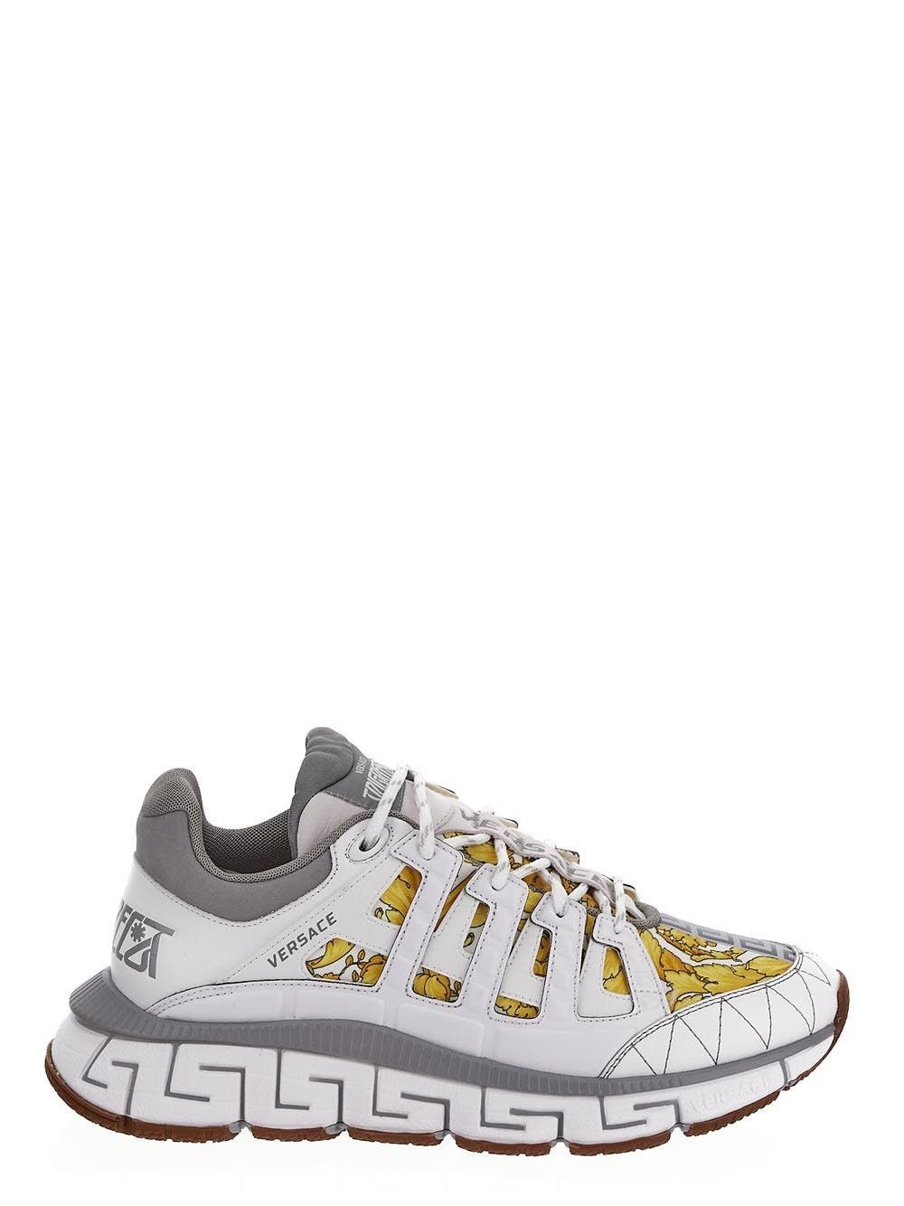 Versace o1y0425 Logo Low-Top Sneakers in Multicolor Size US 6 / EU 39 - 1 Thumbnail