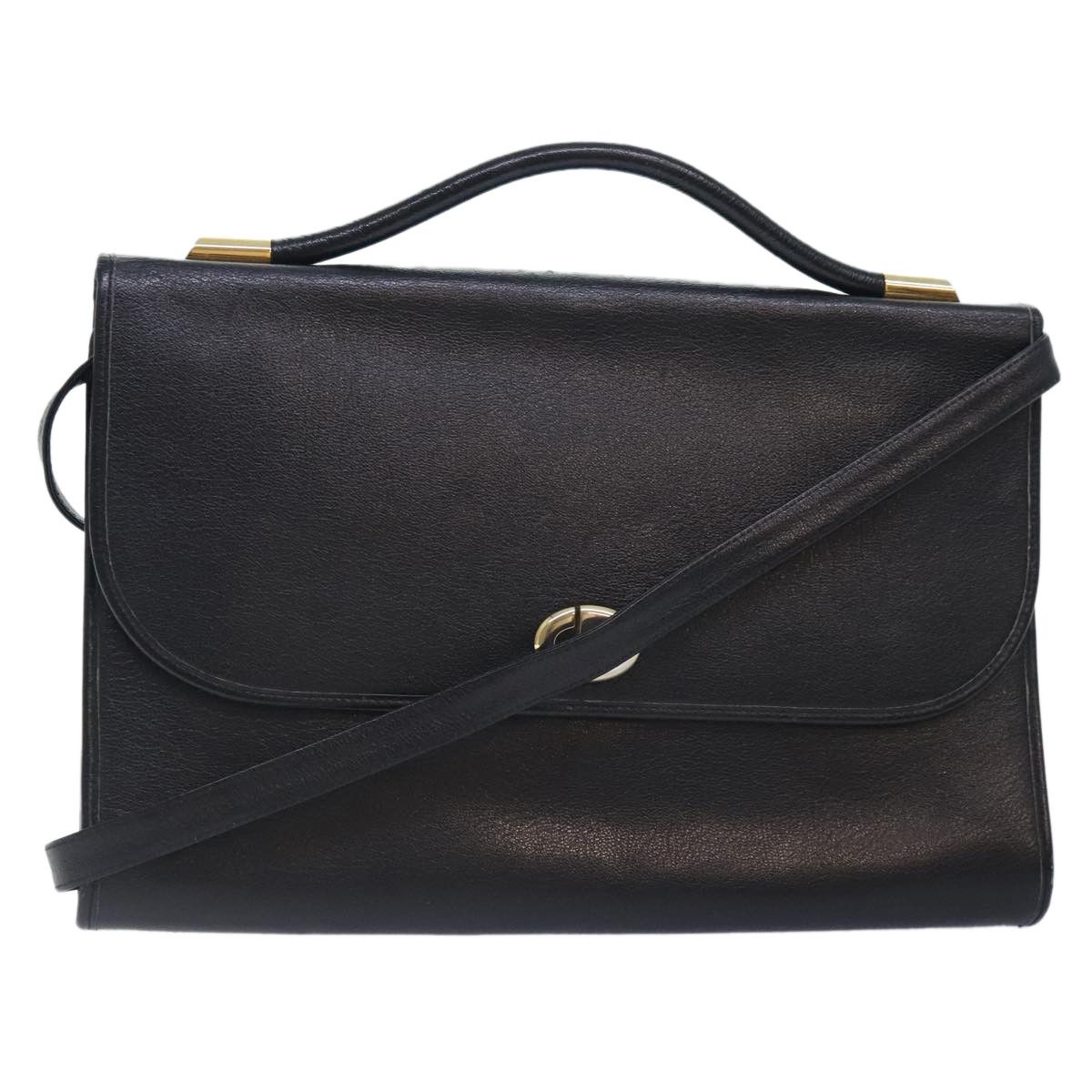 Dior Black Leather Handbag (Pre-Owned) Size ONE SIZE - 1 Thumbnail