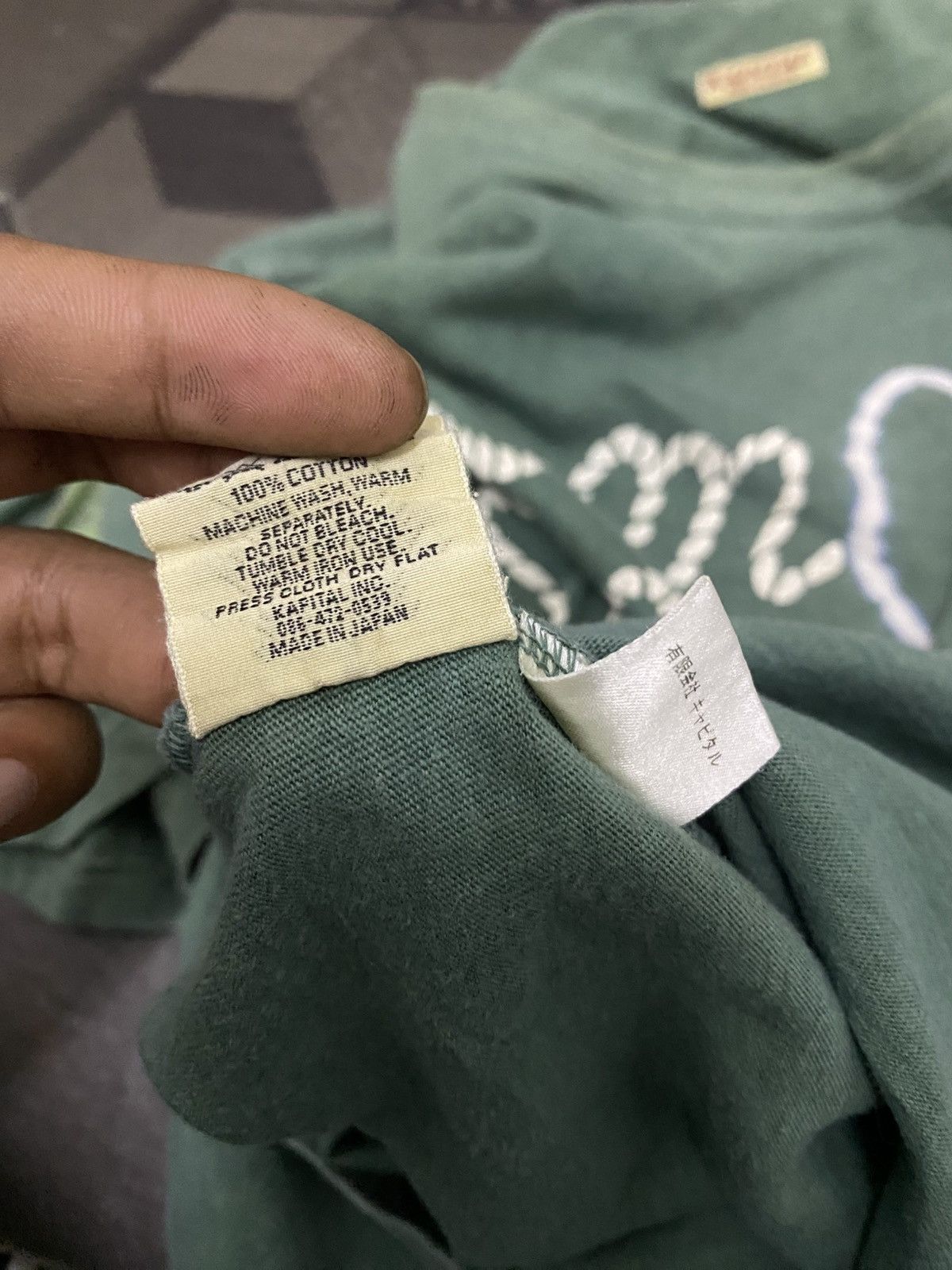 Kapital Kapital smoke 🚬 Smile 😀 Size US M / EU 48-50 / 2 - 7 Thumbnail