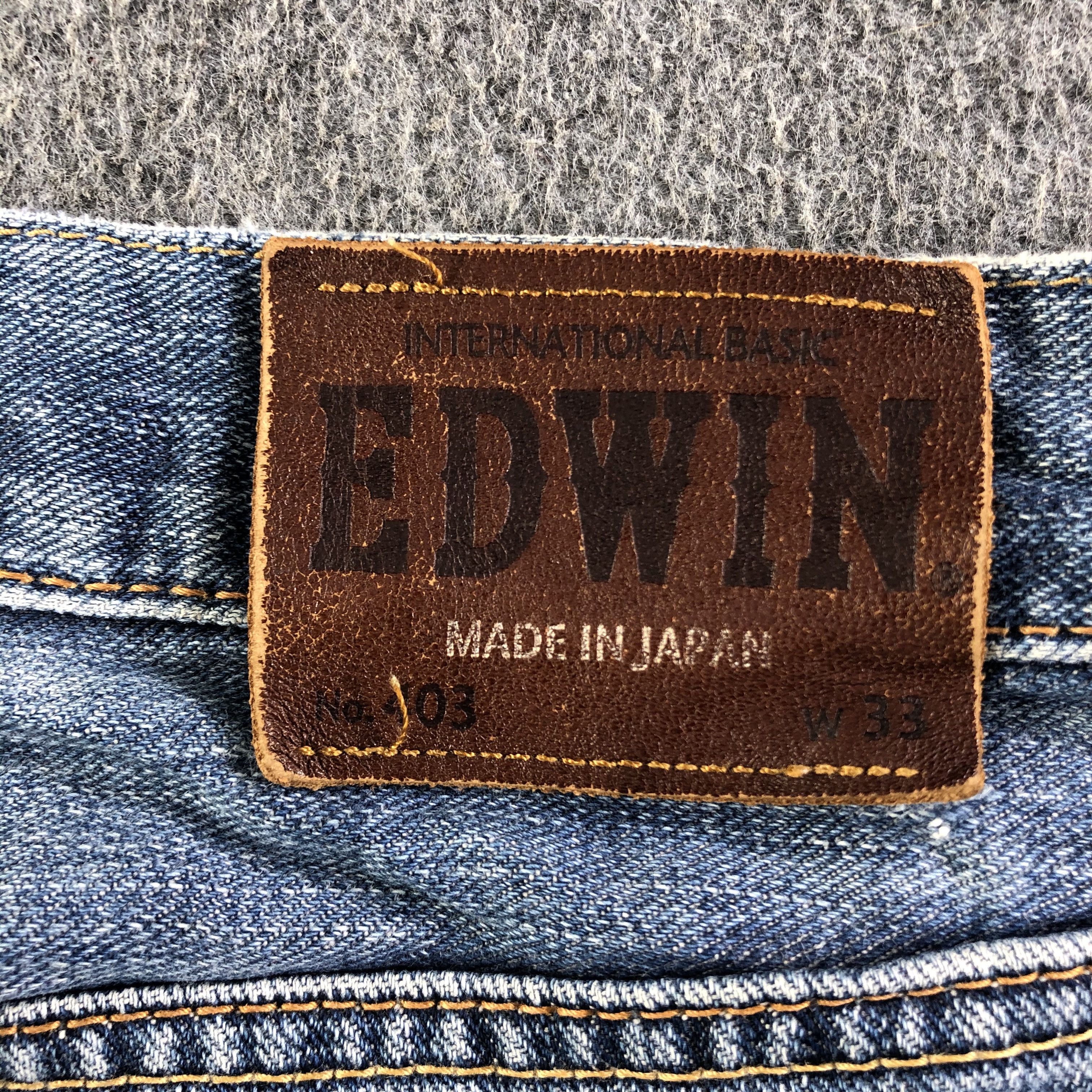 Edwin Vintage Blue Wash Edwin 403 Jeans-J3792 Size US 34 / EU 50 - 5 Thumbnail