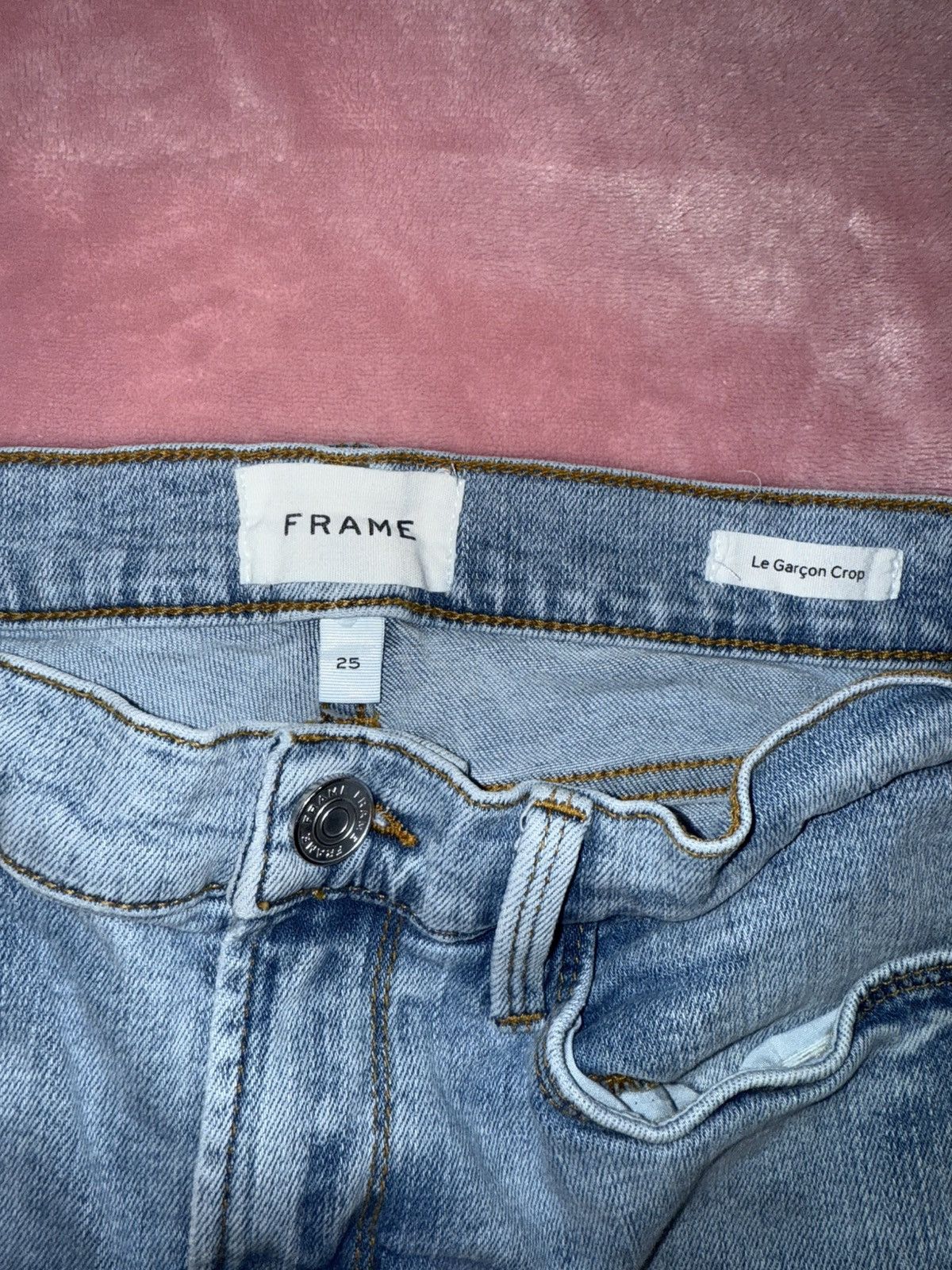 Frame Frame Le Garçon Crop Jeans Size 25 Women’s Size 25" / US 0 / IT 36 - 4 Thumbnail