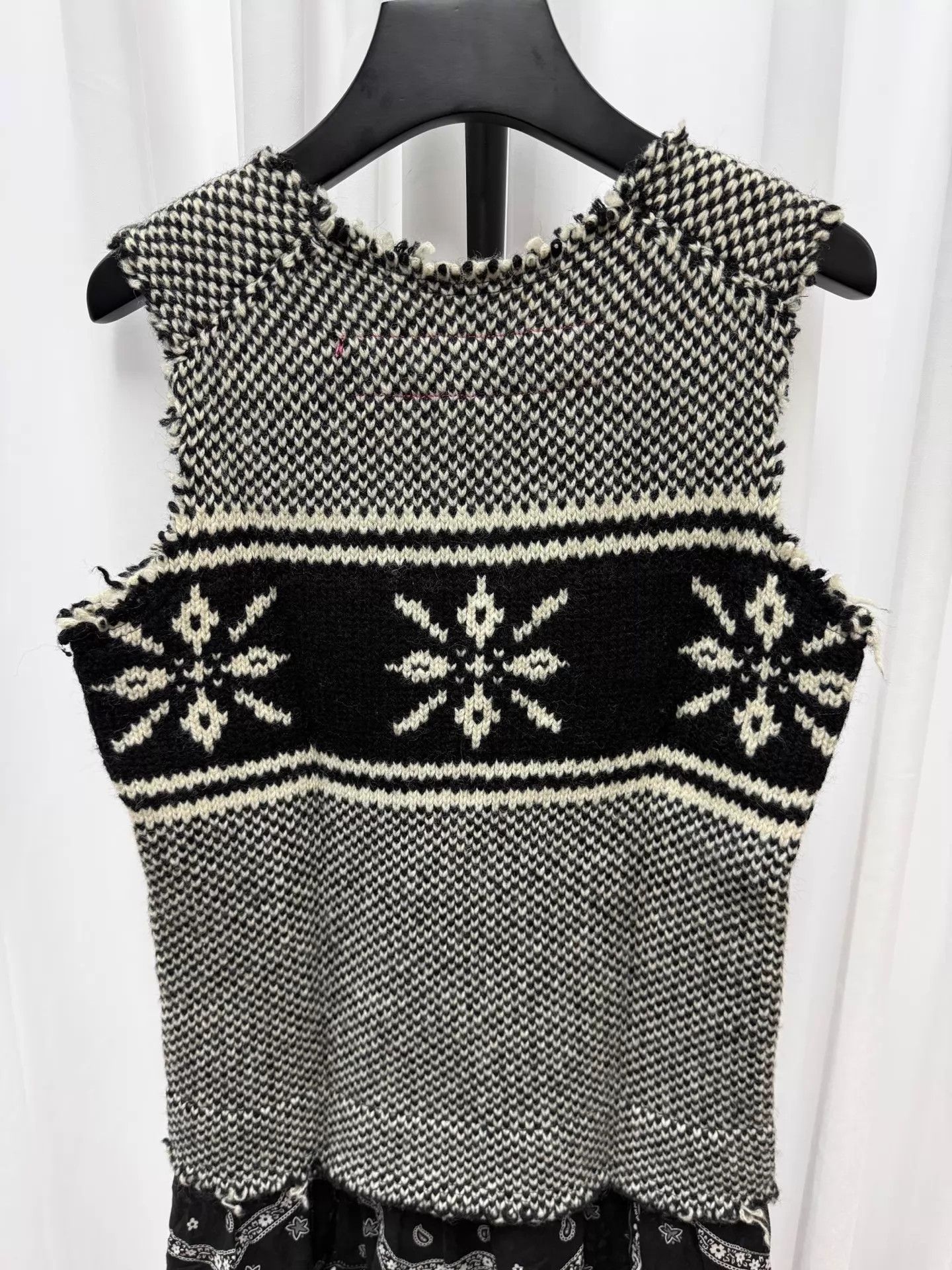 Comme des Garcons COMME des GARÇONS x JUNYA WATANABE Wool-Cotton Dress S Size S / US 4 / IT 40 - 7 Thumbnail