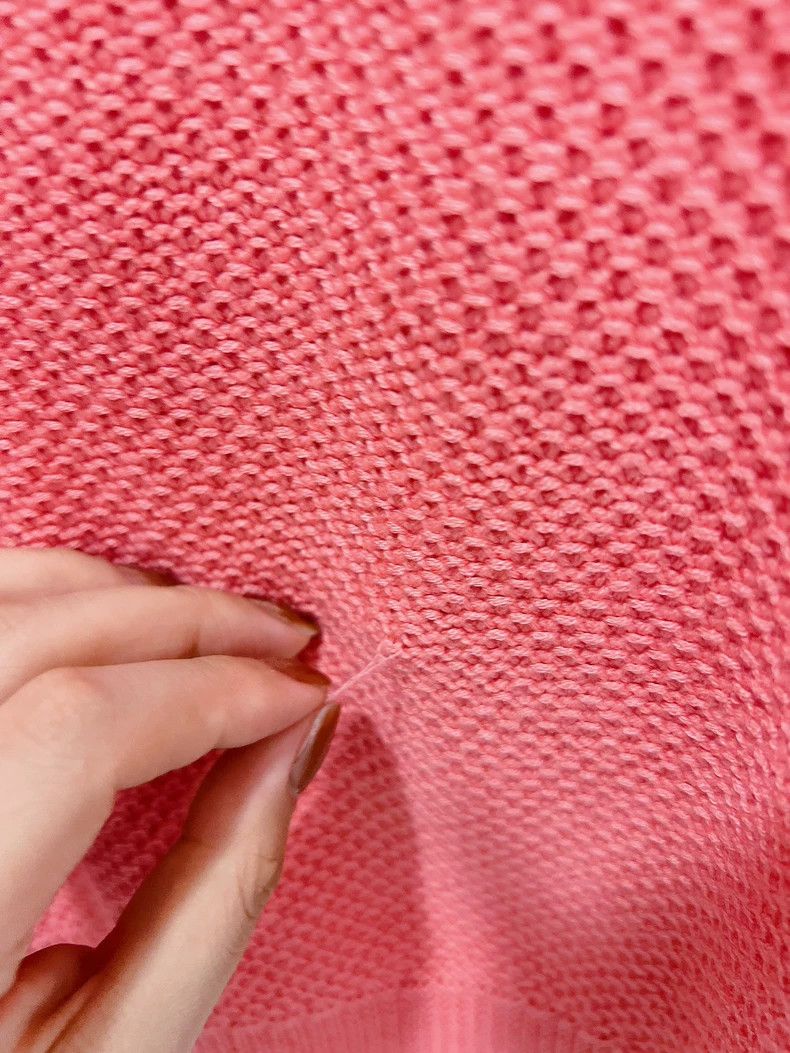Loro Piana Loro Piana pink hollow knit sweater 2506-Nextarrow Size M / US 6-8 / IT 42-44 - 6 Thumbnail