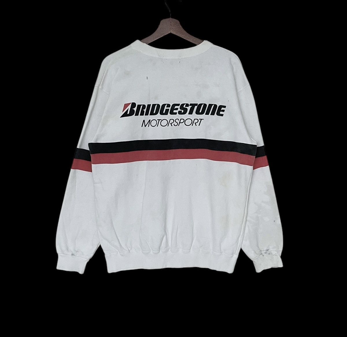 Vintage Vintage Brand Bridgestone Sweatshirt 1990s Size US M / EU 48-50 / 2 - 1 Thumbnail