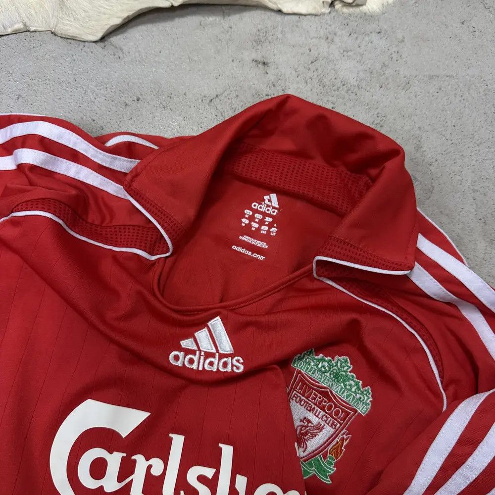 Adidas Vintage Adidas Sporty Liverpool FC 07/08 Geraard Jersey y2K Size US M / EU 48-50 / 2 - 3 Thumbnail