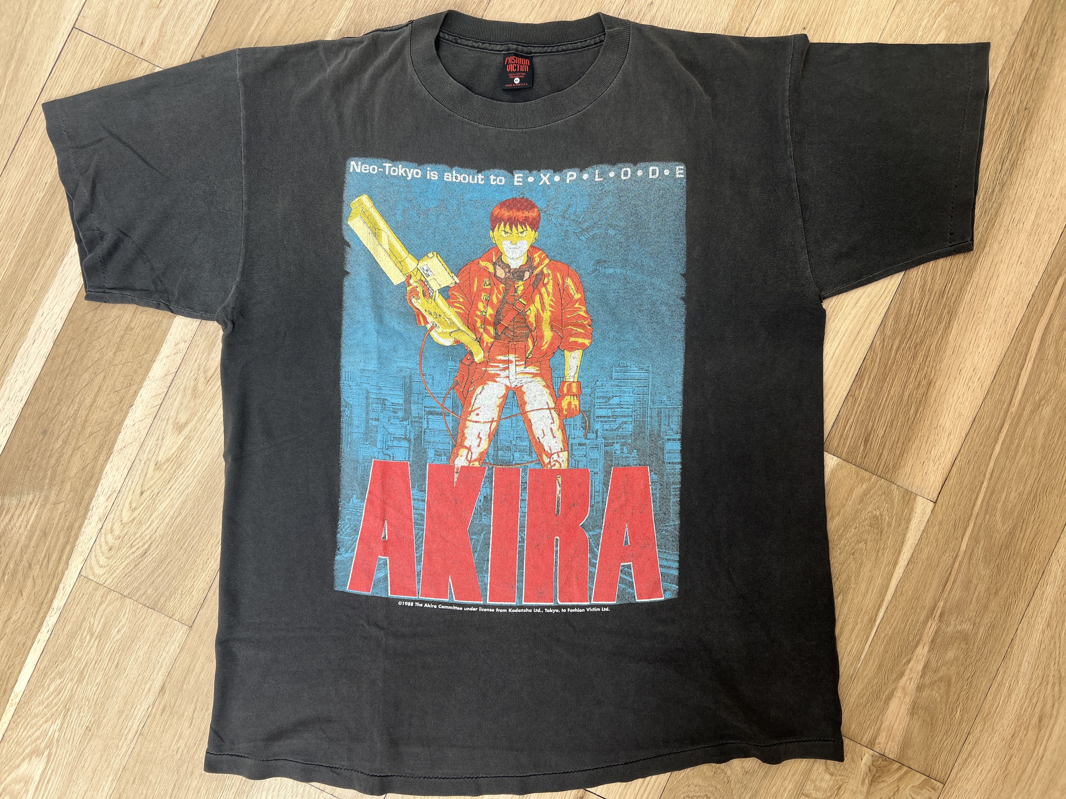 Fashion Victim ⚠️ Original Rare 1988 Akira Manga Movie Fashion Victim Tee Size US XL / EU 56 / 4 - 1 Thumbnail