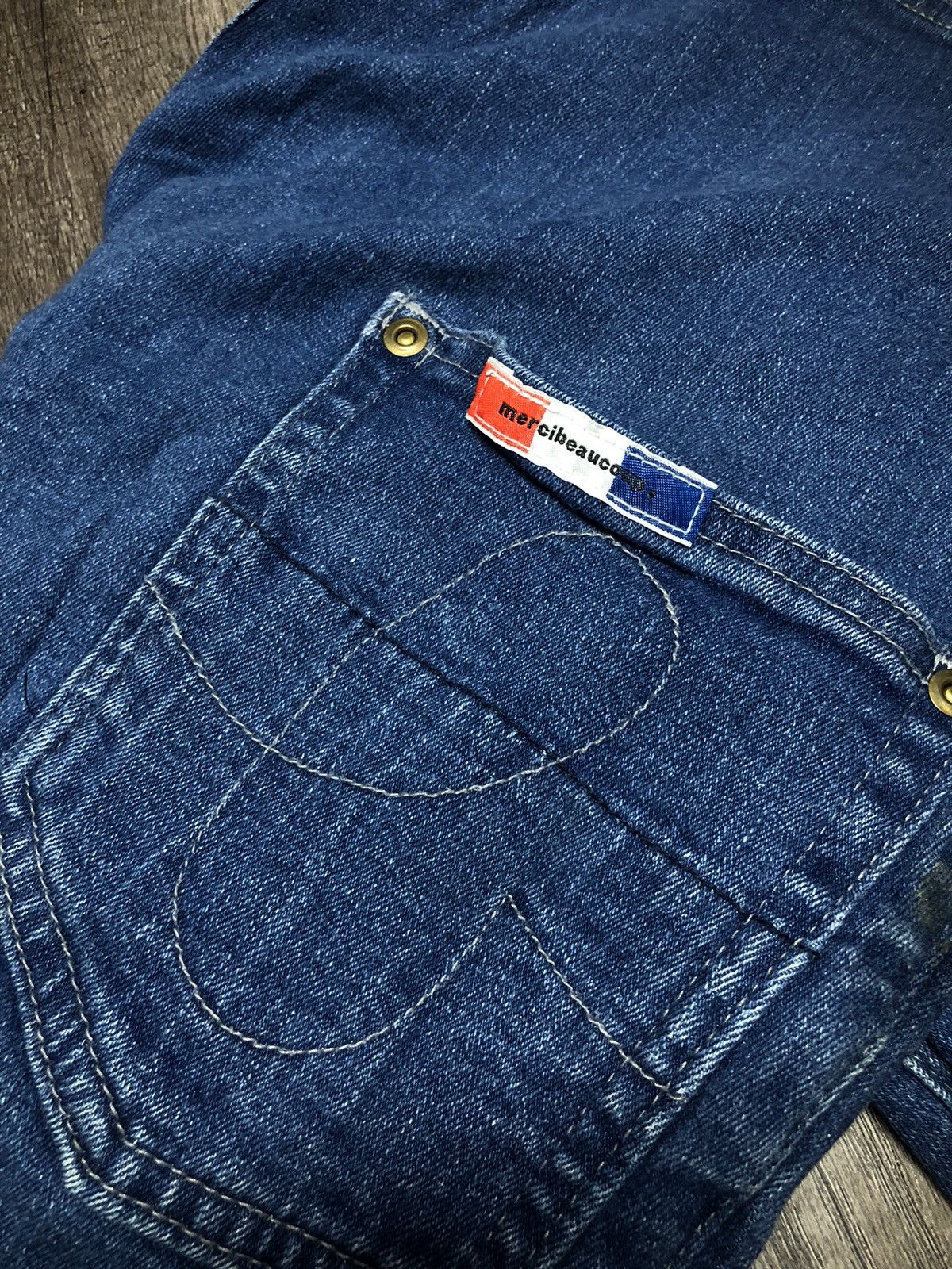 Issey Miyake × Vintage × mercibeaucoup Vintage Mercibeaucoup Issey Miyake Jeans Size 33" - 8 Thumbnail