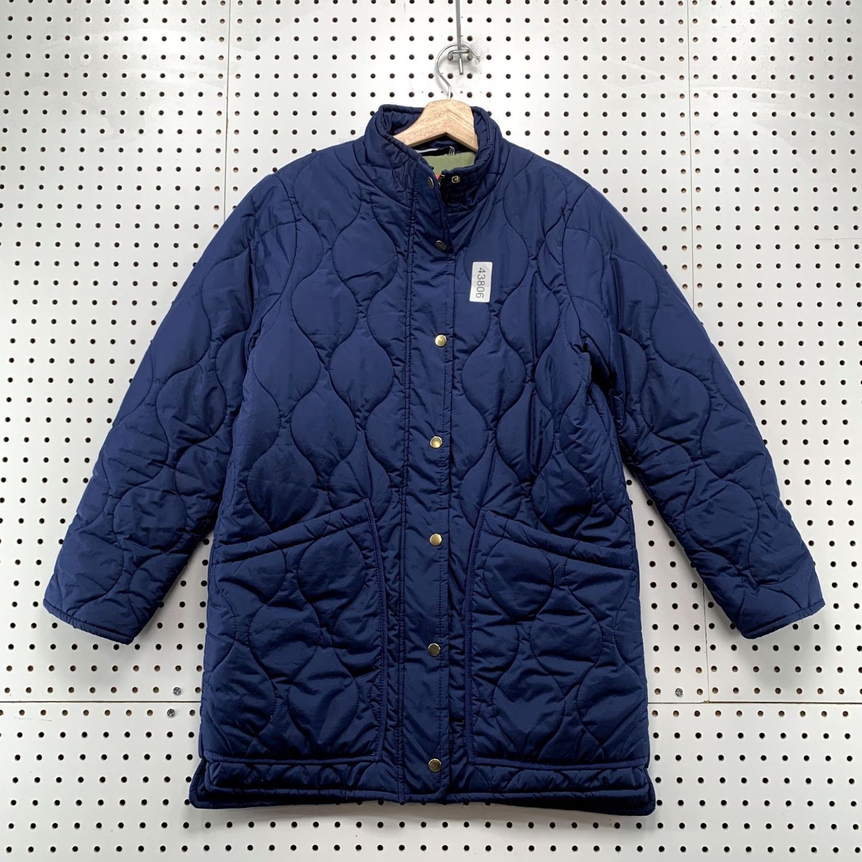 J.Crew J.Crew Signature Puffer Coat Womens Small Blue Lightweight Water Repellent Jacket Coat Womens S Blue Lightweight Water Repellent Size S / US 4 / IT 40 - 2 Thumbnail
