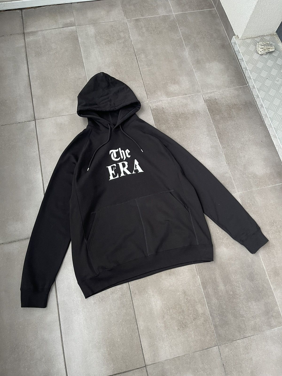 Takahiromiyashita The Soloist. !DS! AW22 The Soloist "The Era" Logo Black Oversized Hoodie Size US M / EU 48-50 / 2 - 7 Thumbnail