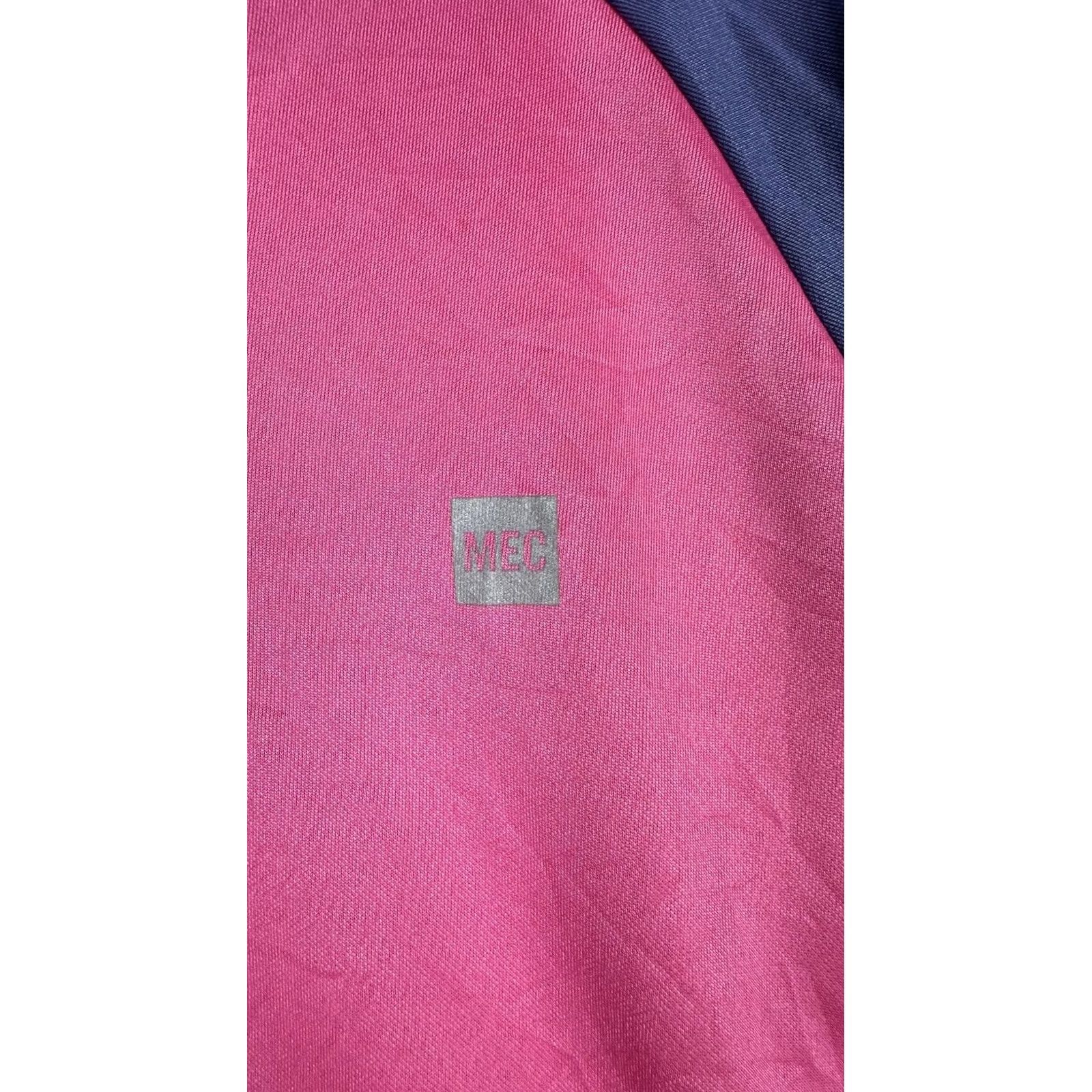 Pinko MEC Shirt Womens XL Pink Purple Short Sleeve Slim Fit Cycling Jersey Pockets Size XL / US 12-14 / IT 48-50 - 2 Thumbnail