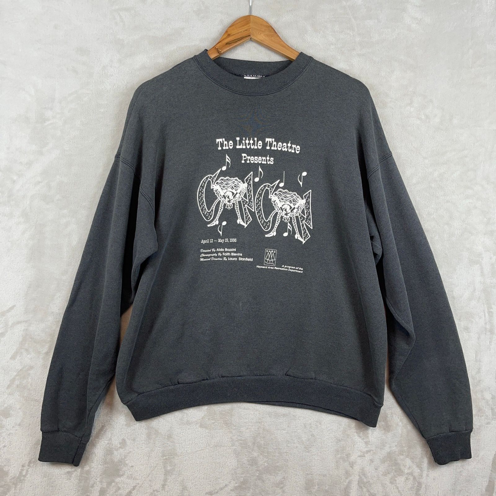 Hanes Vintage 96 The Little Theatre Can-Can Sweatshirt XL Musical Size US XL / EU 56 / 4 - 1 Thumbnail