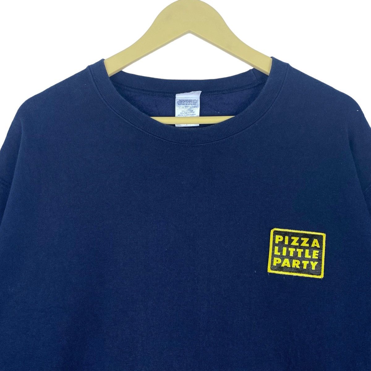 Designer × Vintage Pizza Little Party Sweatshirt Crewneck Pullover Jumper Size US XL / EU 56 / 4 - 2 Thumbnail