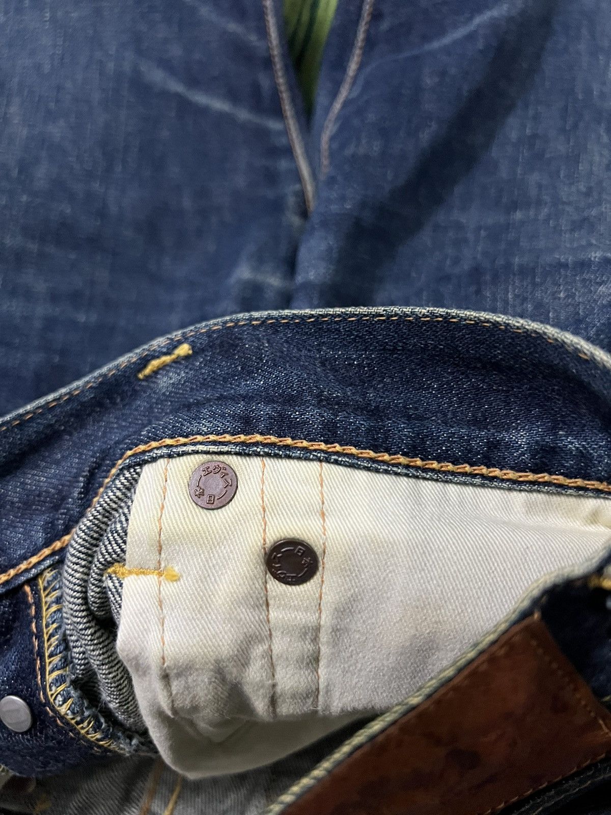 Evisu Vintage Evisu Seagull Lot 2000 No 2 Distress Selvedge Jean Size US 28 / EU 44 - 22 Thumbnail