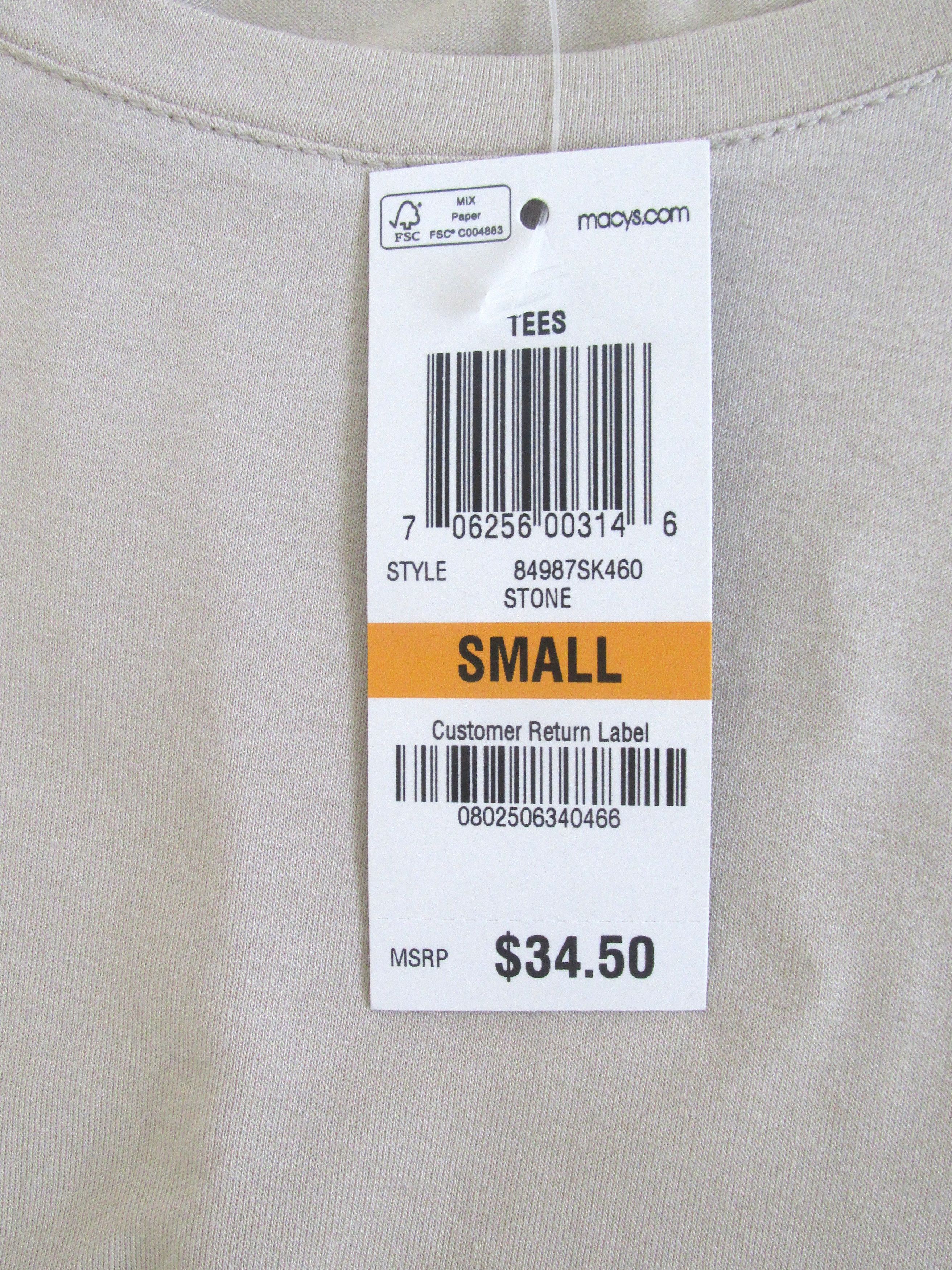 JM Collection JM Collection (NWT) Women's 3/4 Sleeve Knit Top Size Small Size M / US 6-8 / IT 42-44 - 6 Thumbnail