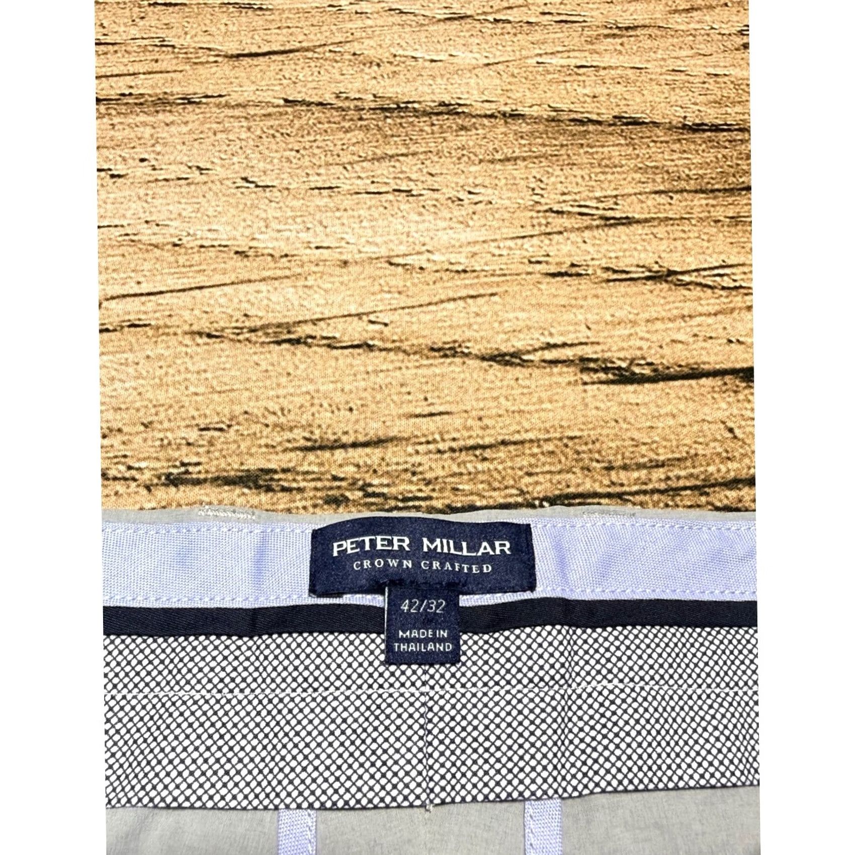 Peter Millar Peter Millar Crown Crafted Trousers Mens 42/30 Gray Performance Golf Pants Size US 42 / EU 58 - 6 Thumbnail