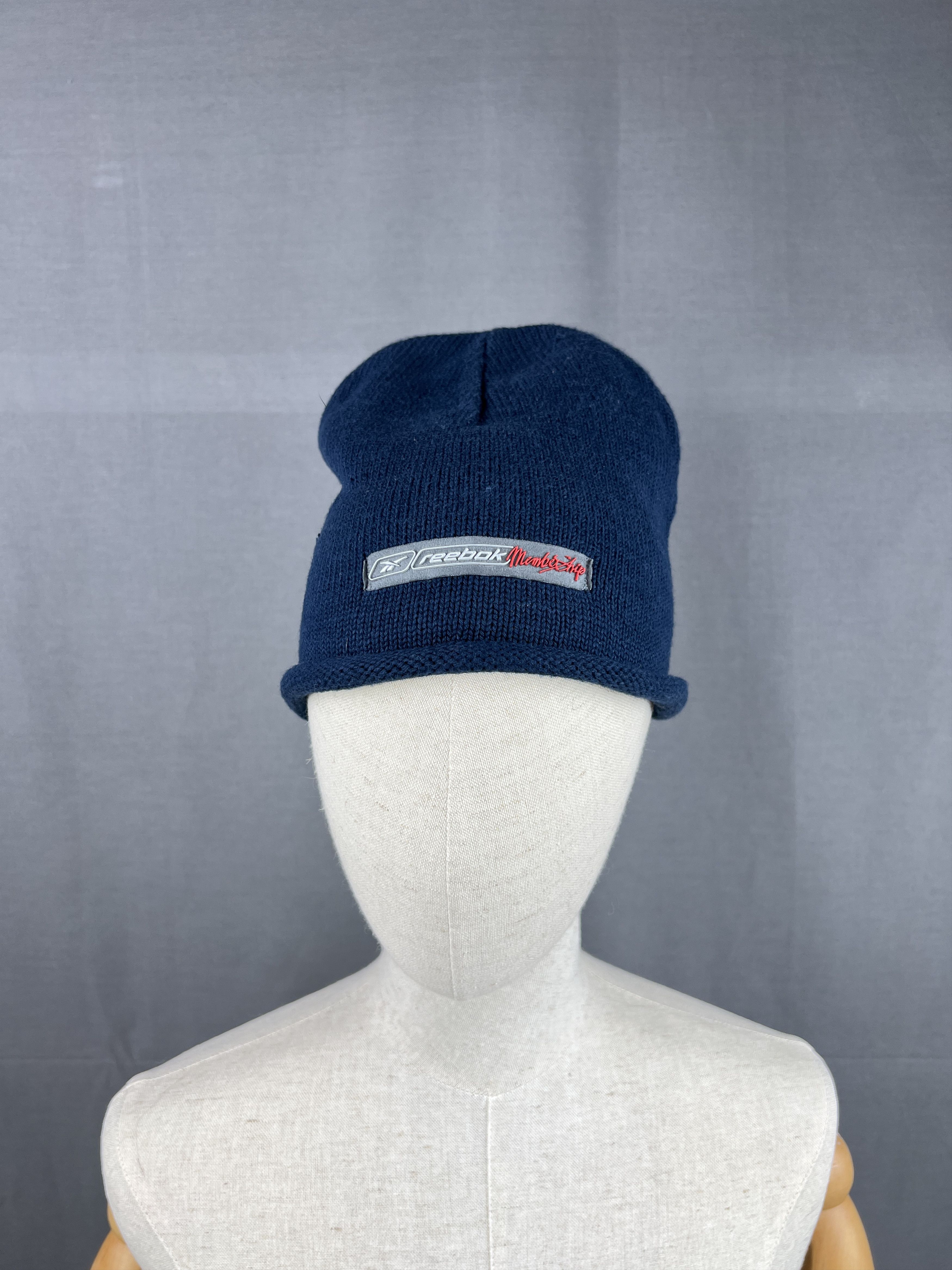 Reebok × Vintage Vintage Y2K Reebok Membership Beanie Hat Size ONE SIZE - 3 Thumbnail