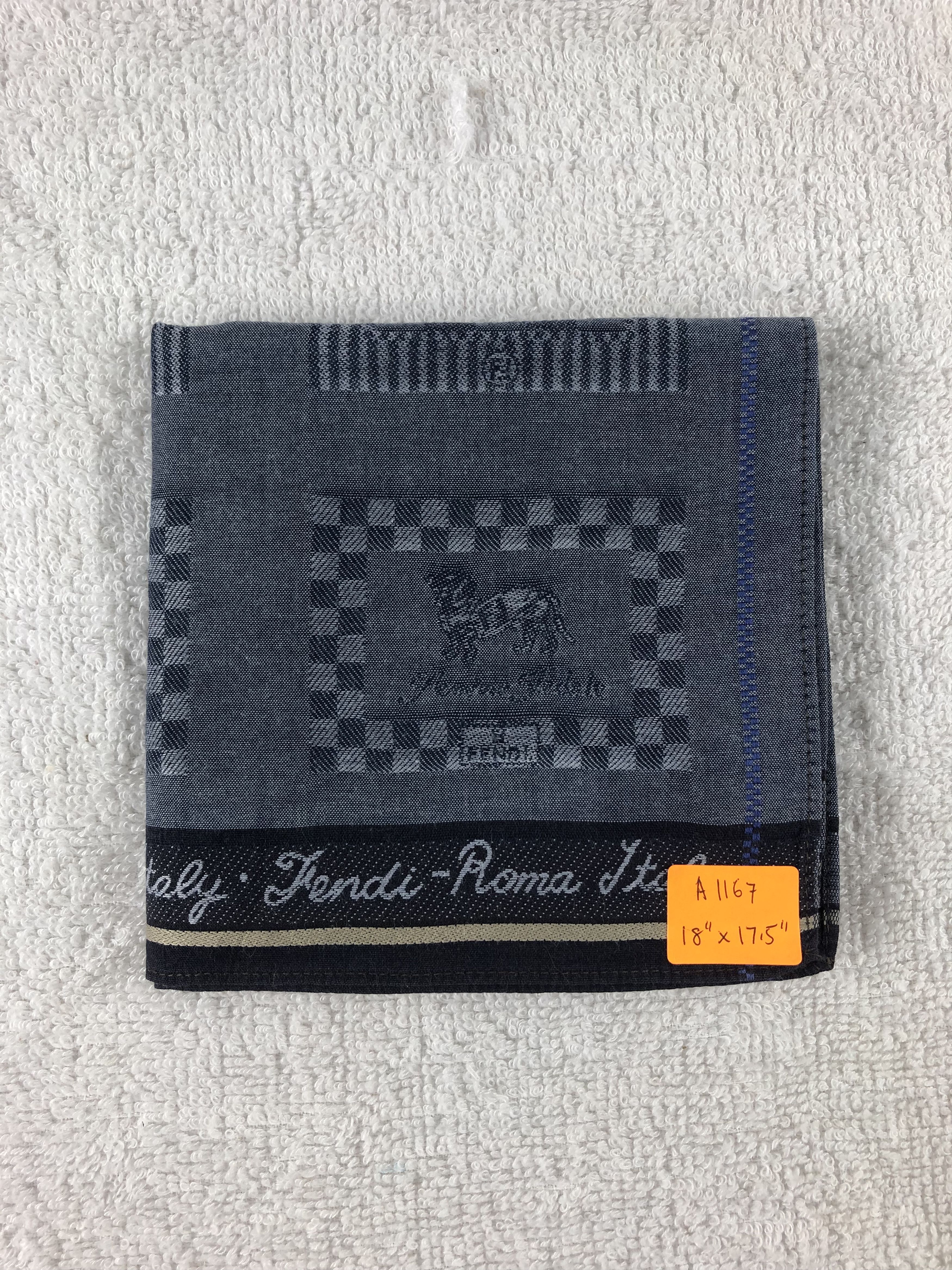 Vintage Fendi Roma Handkerchief / Bandana / Neckerchief A1167 Size ONE SIZE - 6 Thumbnail