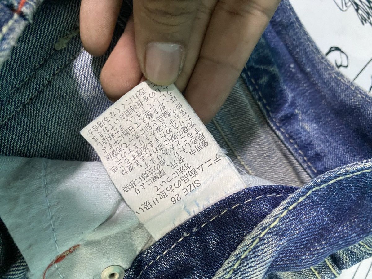 Japanese Brand Maraxia japanase brand distressed denim very rare Size US 31 - 13 Thumbnail
