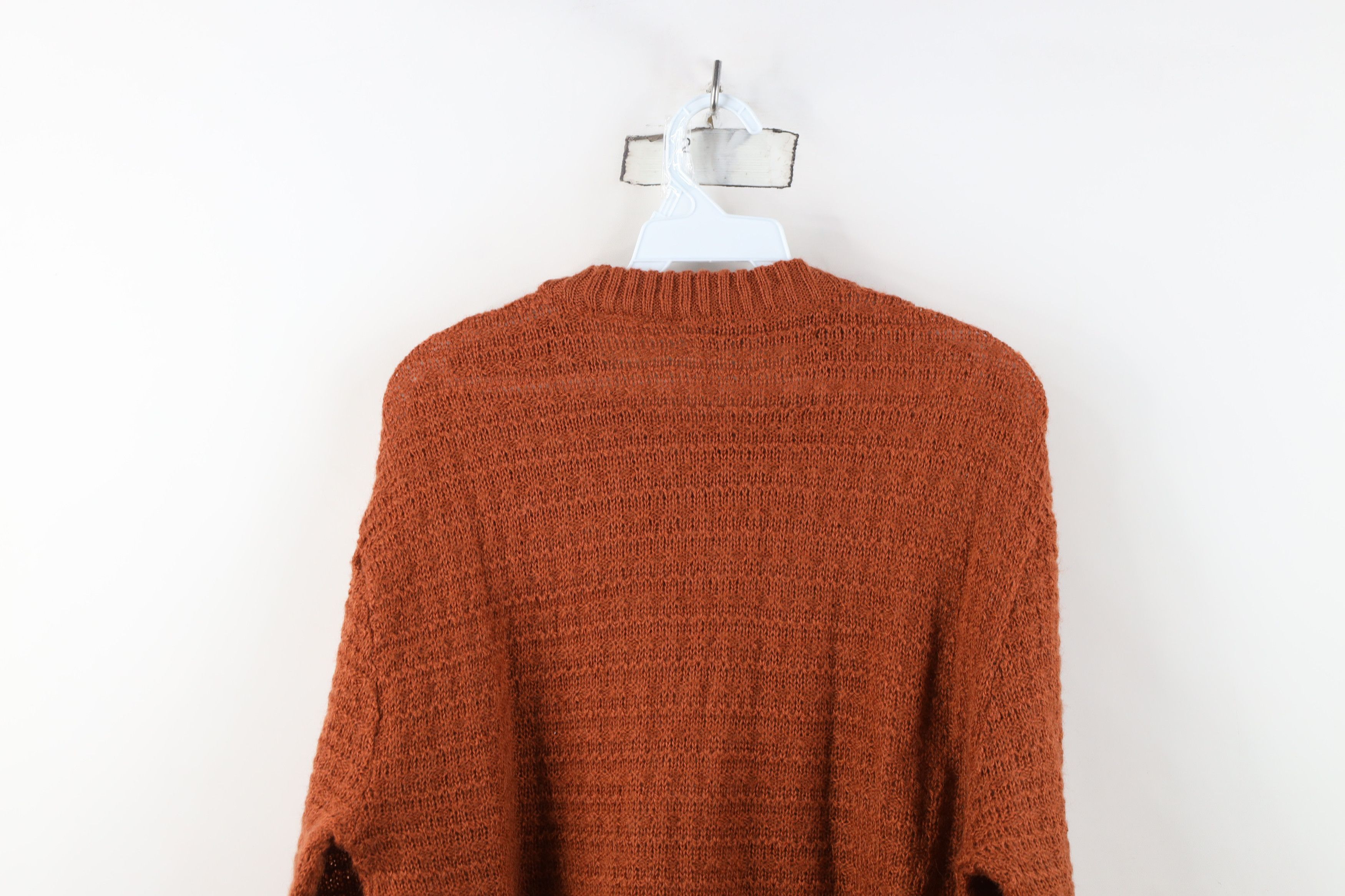 Vintage Vintage 70s 80s Streetwear Wool Blend Knit Sweater Copper Size XL / US 12-14 / IT 48-50 - 11 Thumbnail
