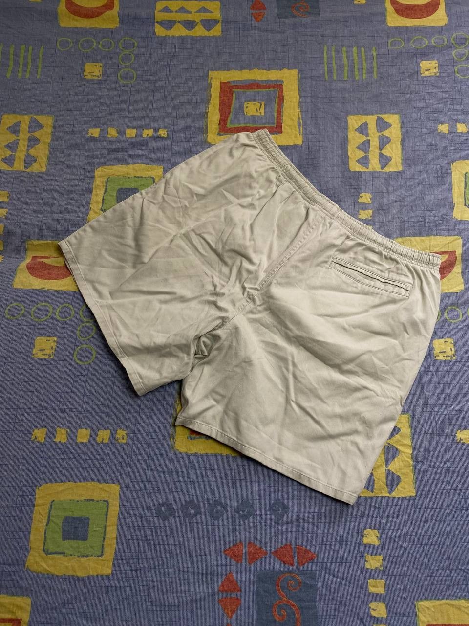 Nike × Vintage Vintage Nike Shorts Swoosh Logo Y2K Drill 90s Size US 34 / EU 50 - 7 Thumbnail