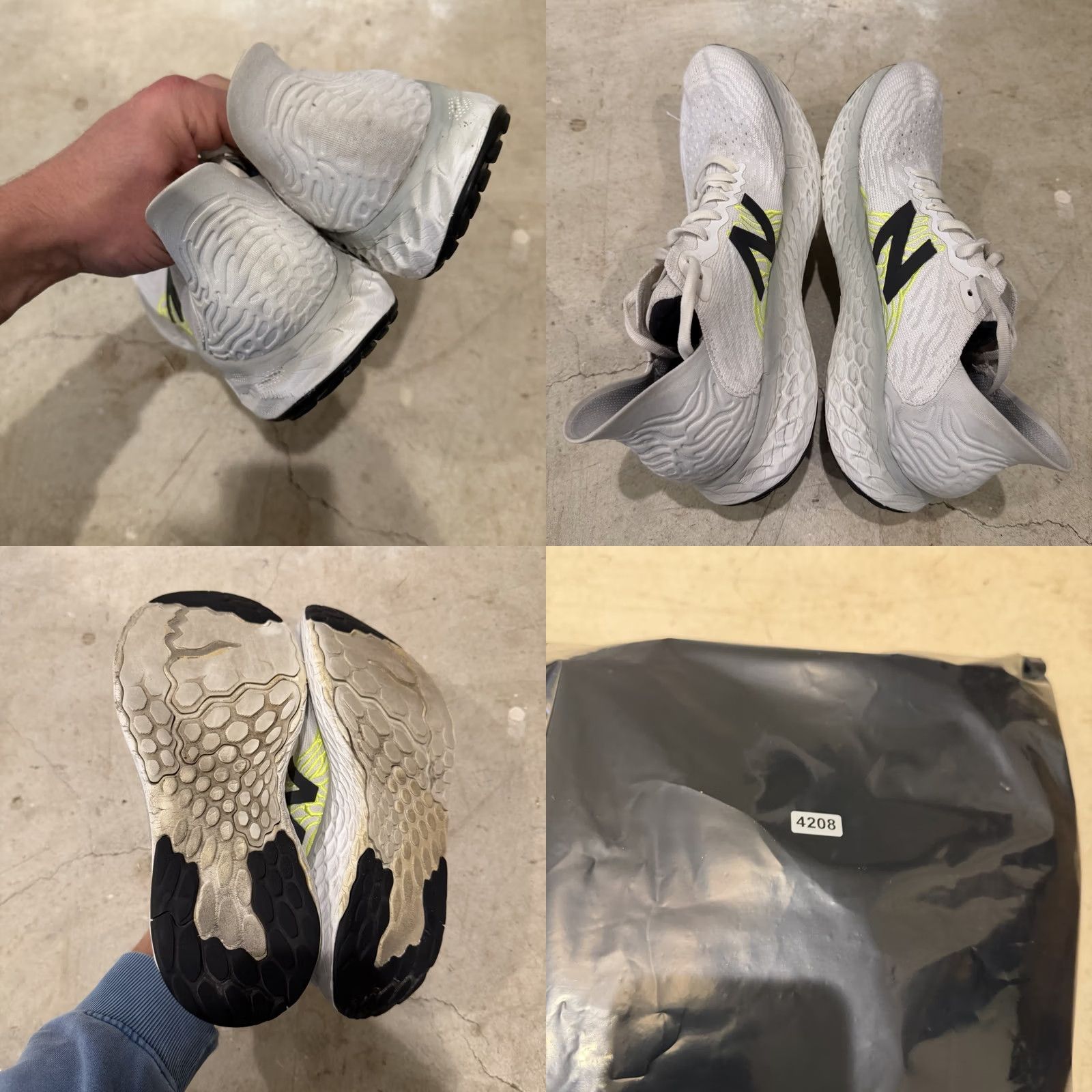 New Balance New Balance Fresh Foam 1080 V10 Womens 11 B Sneaker White Running W1080C10 Size US 9 / IT 39 - 8 Thumbnail
