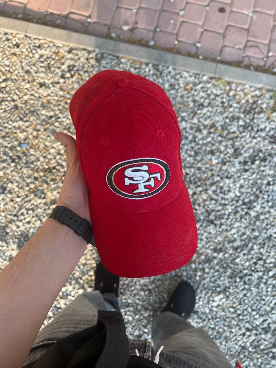 NFL × Vintage VERY RARE NEW ERA SAN FRANCISCO NFL RETRO CAP BLOKECORE 90s Size ONE SIZE - 5 Thumbnail