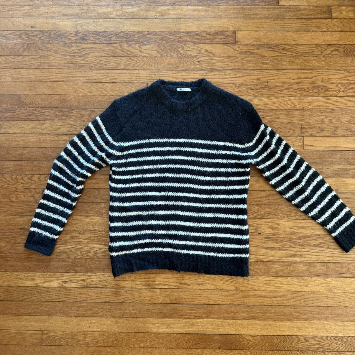 Zara Zara Mohair Crewneck sweater Size US L / EU 52-54 / 3 - 1 Thumbnail
